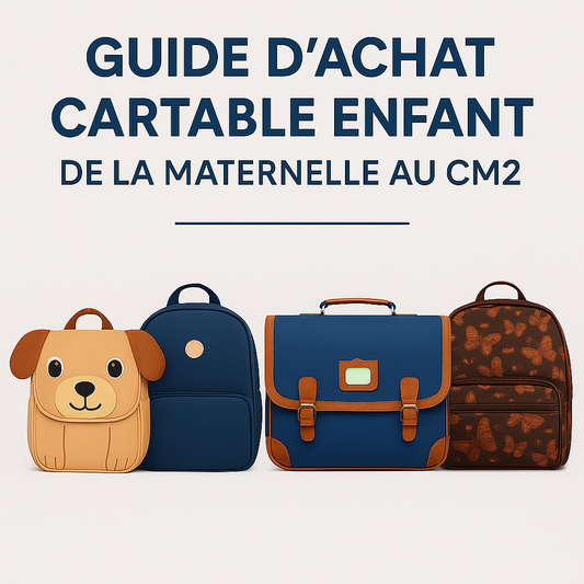 Bien choisir un cartable pour son enfant : le guide de la maternelle au CM2 de Michel Maroquinerie à Créteil Soleil