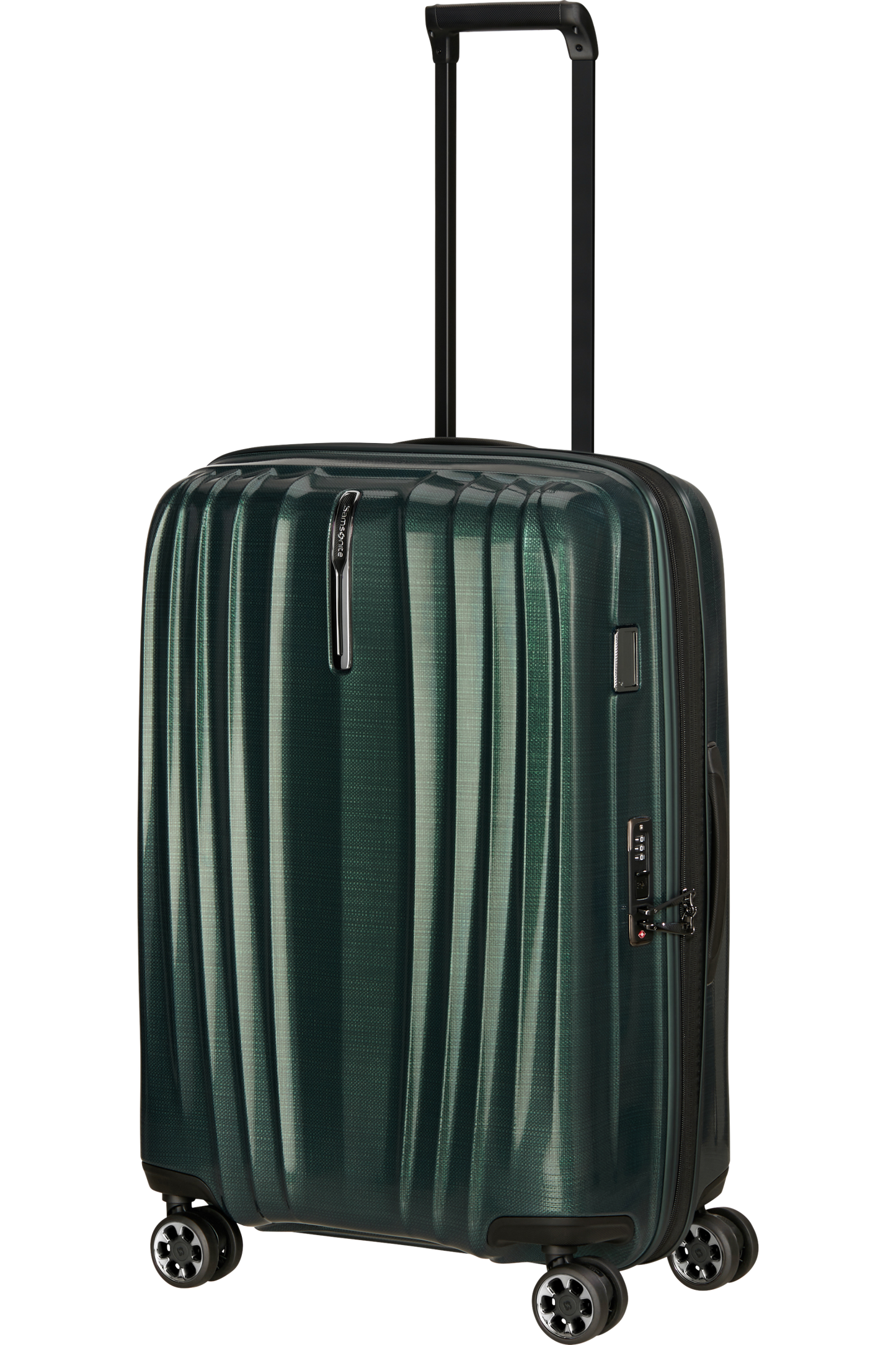 Nexis Valise à 4 roues extensible 70cm - Deep Forest