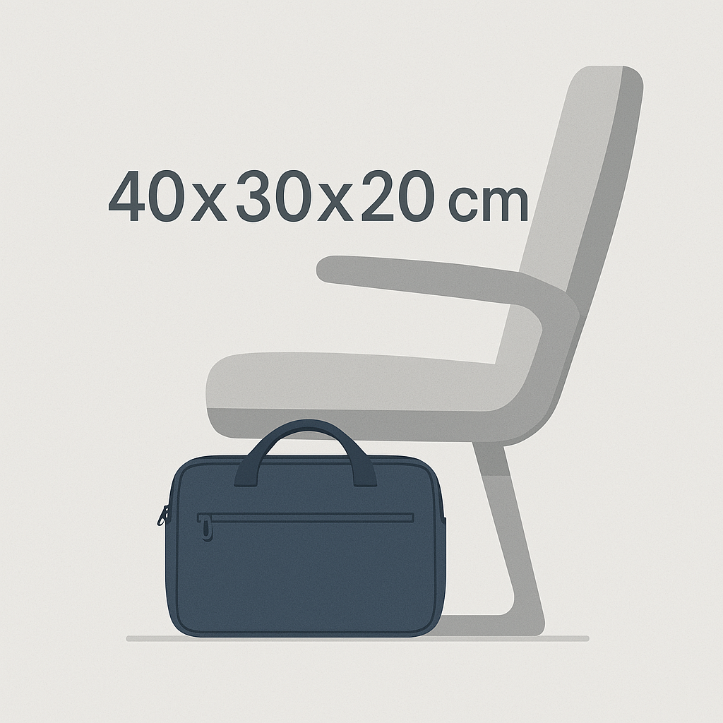 Quel bagage à main choisir au format 40x30x20 cm ? (Bagage sous le siège)