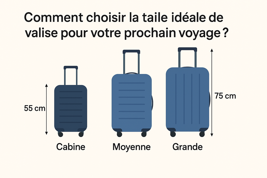 Comment choisir la taille idéale de valise pour votre prochain voyage ?