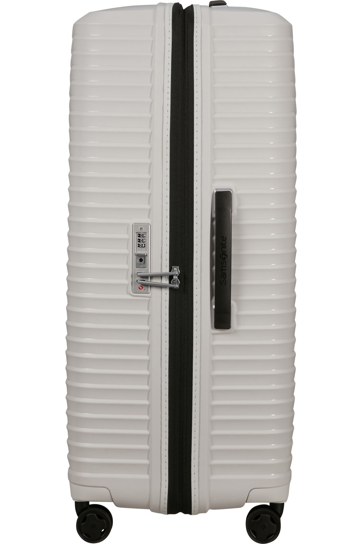 Upscape Valise à 4 roues extensible 81cm - Blanc Nuageux