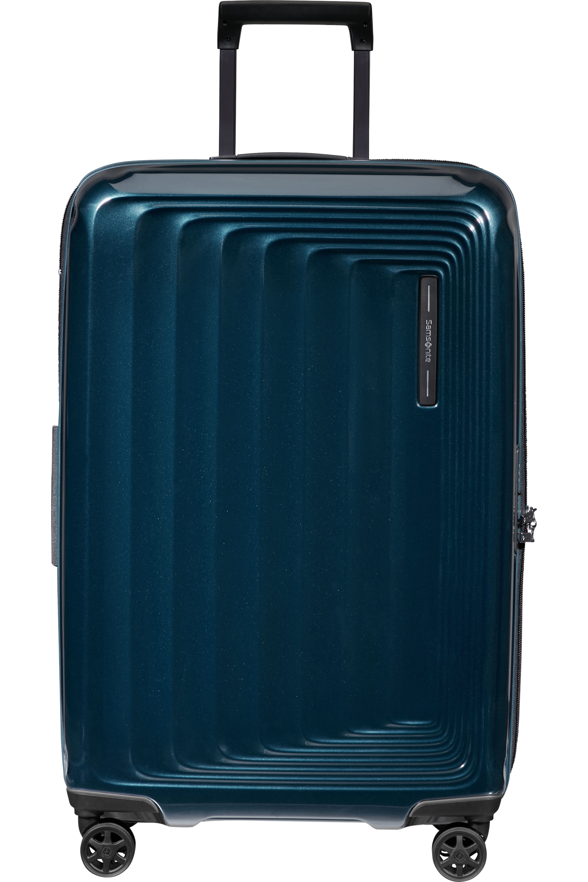 Nuon Valise à 4 roues extensible 69cm - Metallic Dark Blue