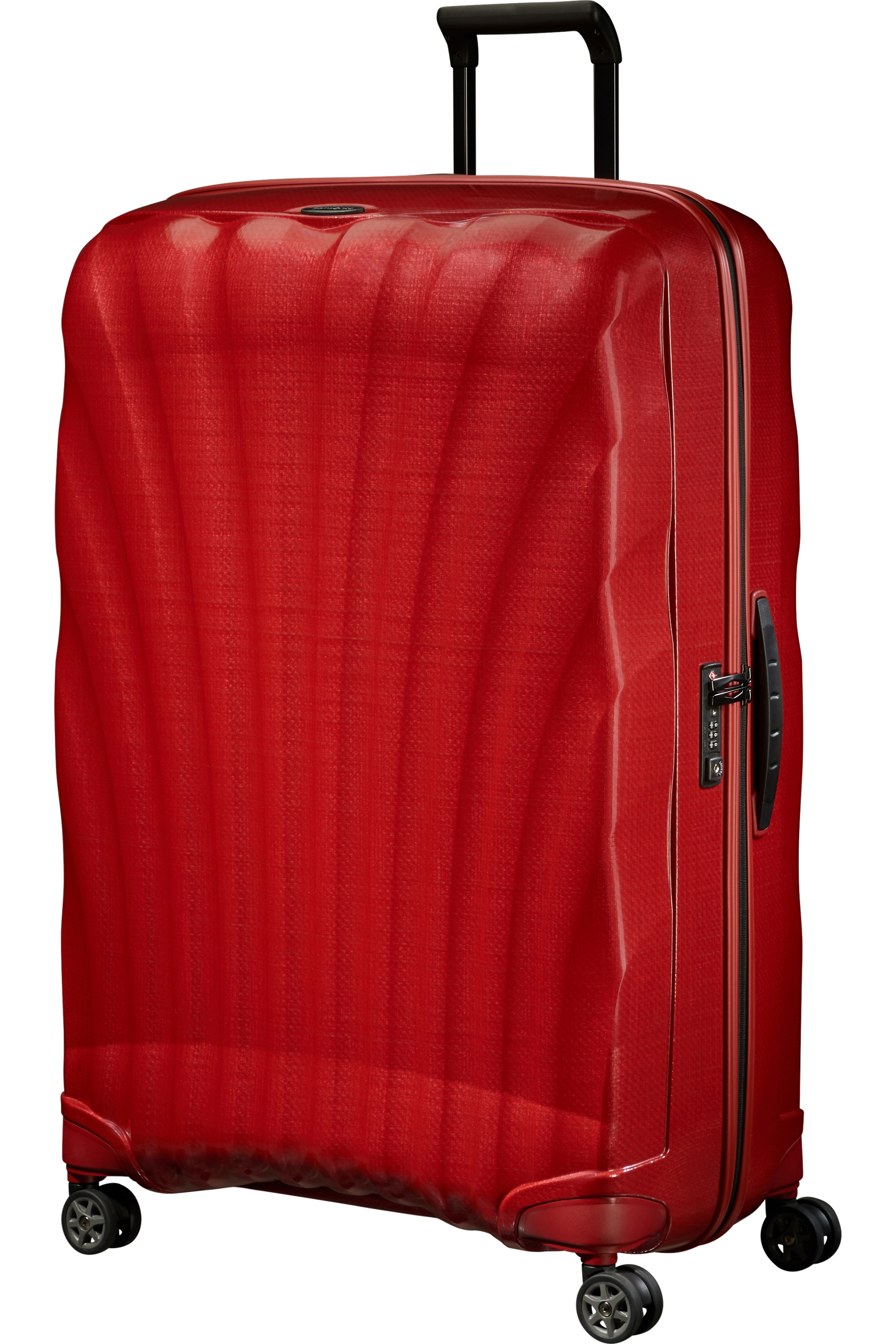 C-Lite Valise à 4 roues 86cm - Rouge piment