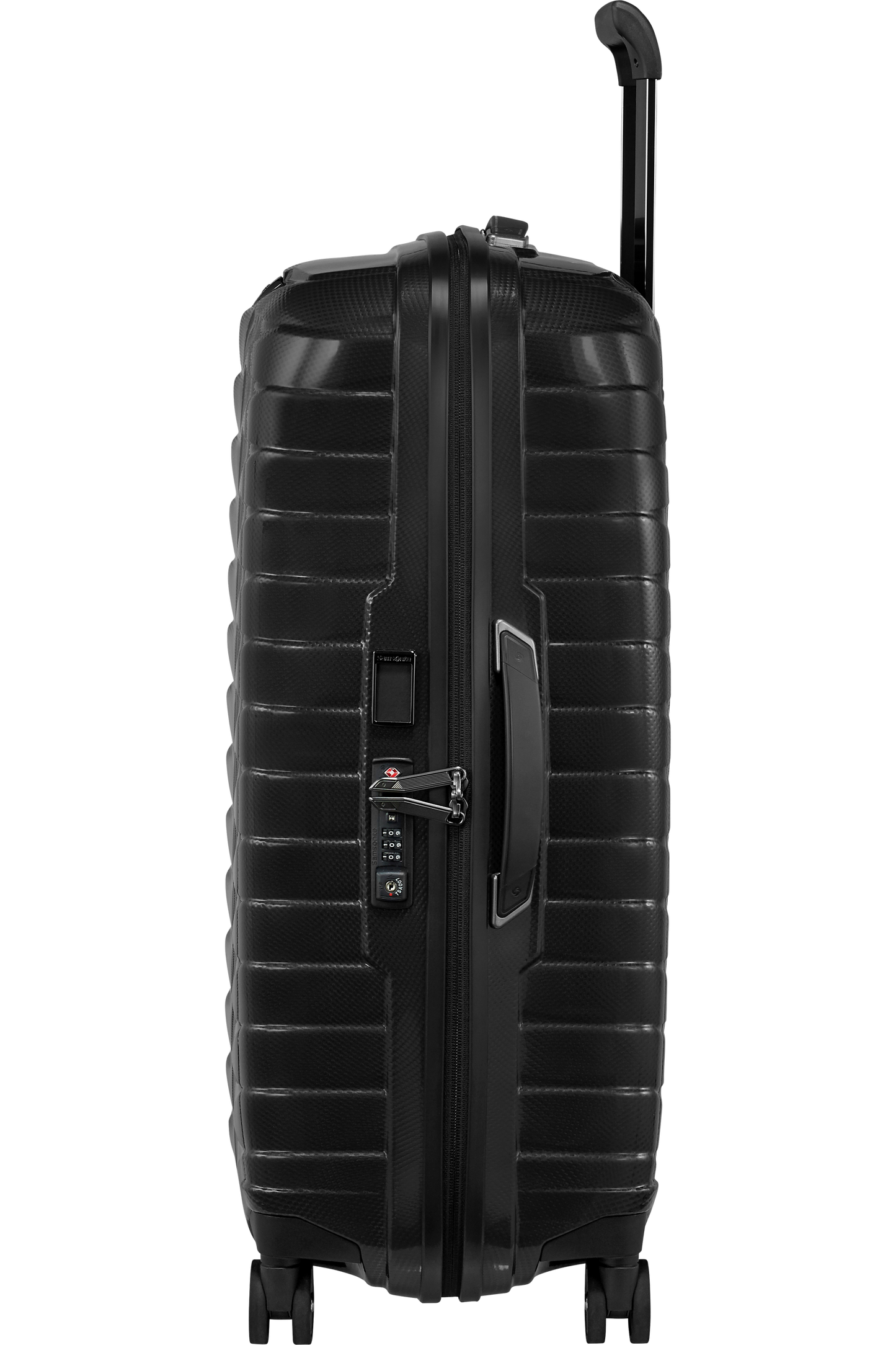 Proxis Valise à 4 roues 69cm - Noir