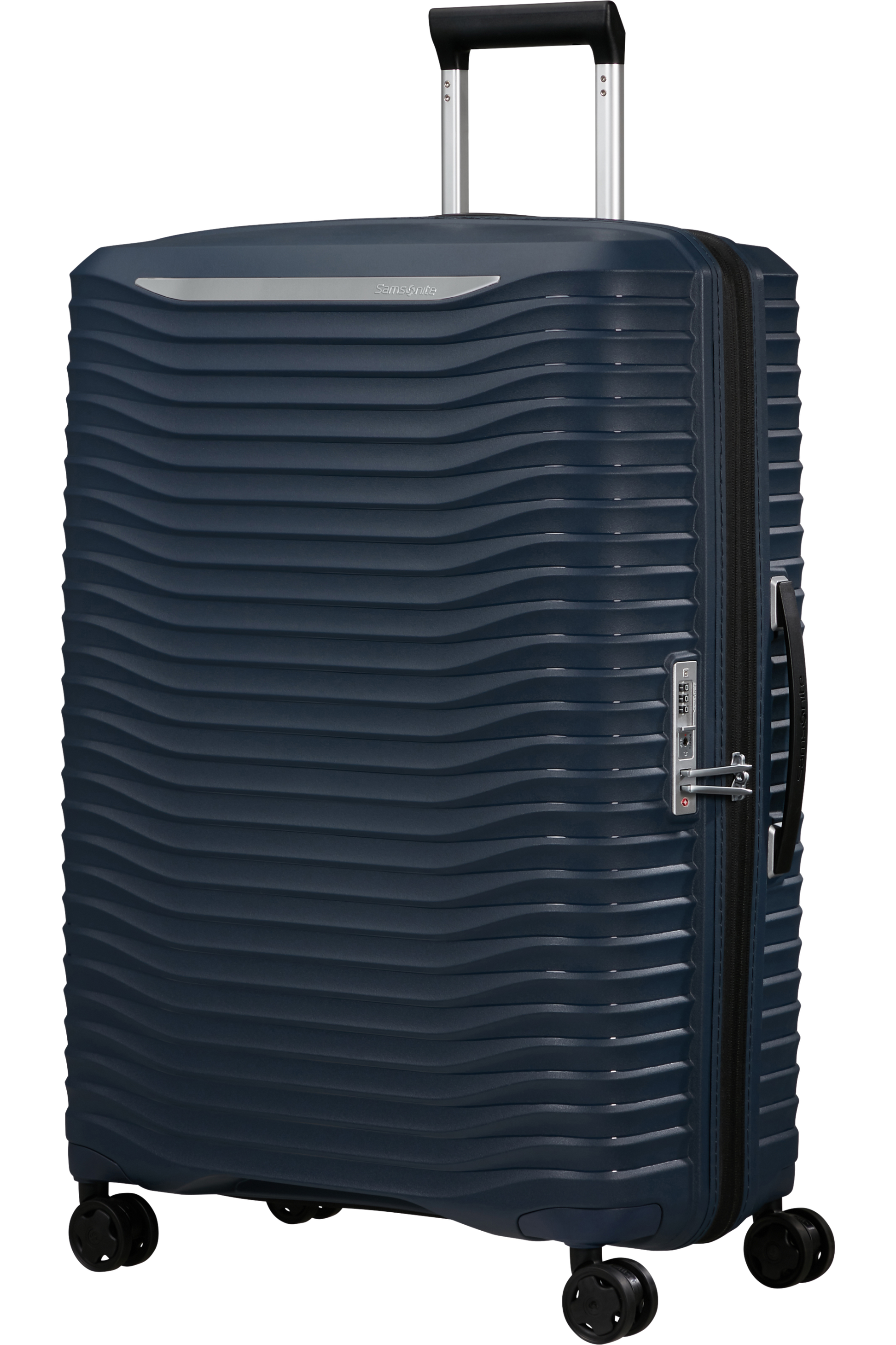 Upscape Valise à 4 roues extensible 75cm - Blue Nights