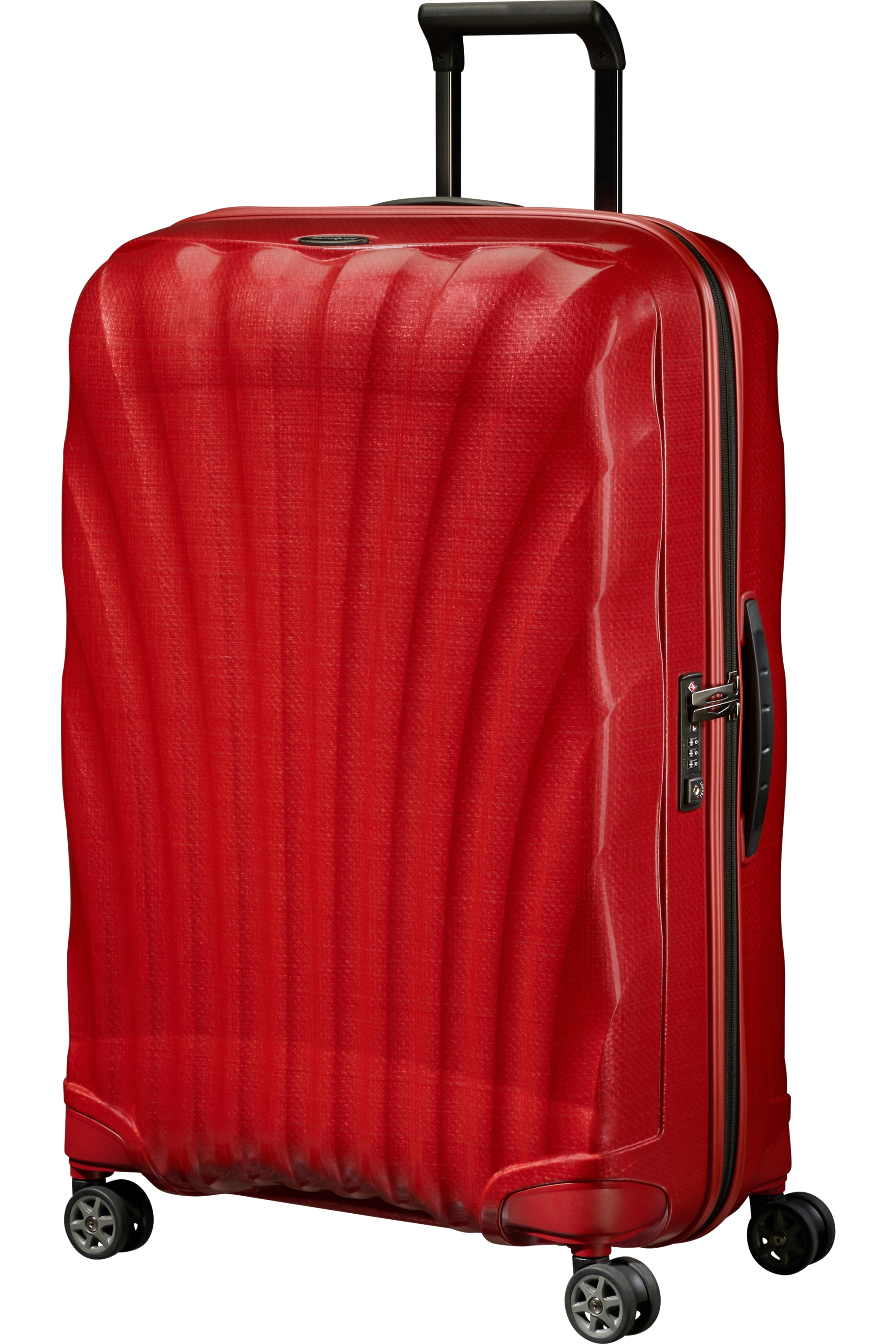 C-Lite Valise à 4 roues 75cm - Rouge piment