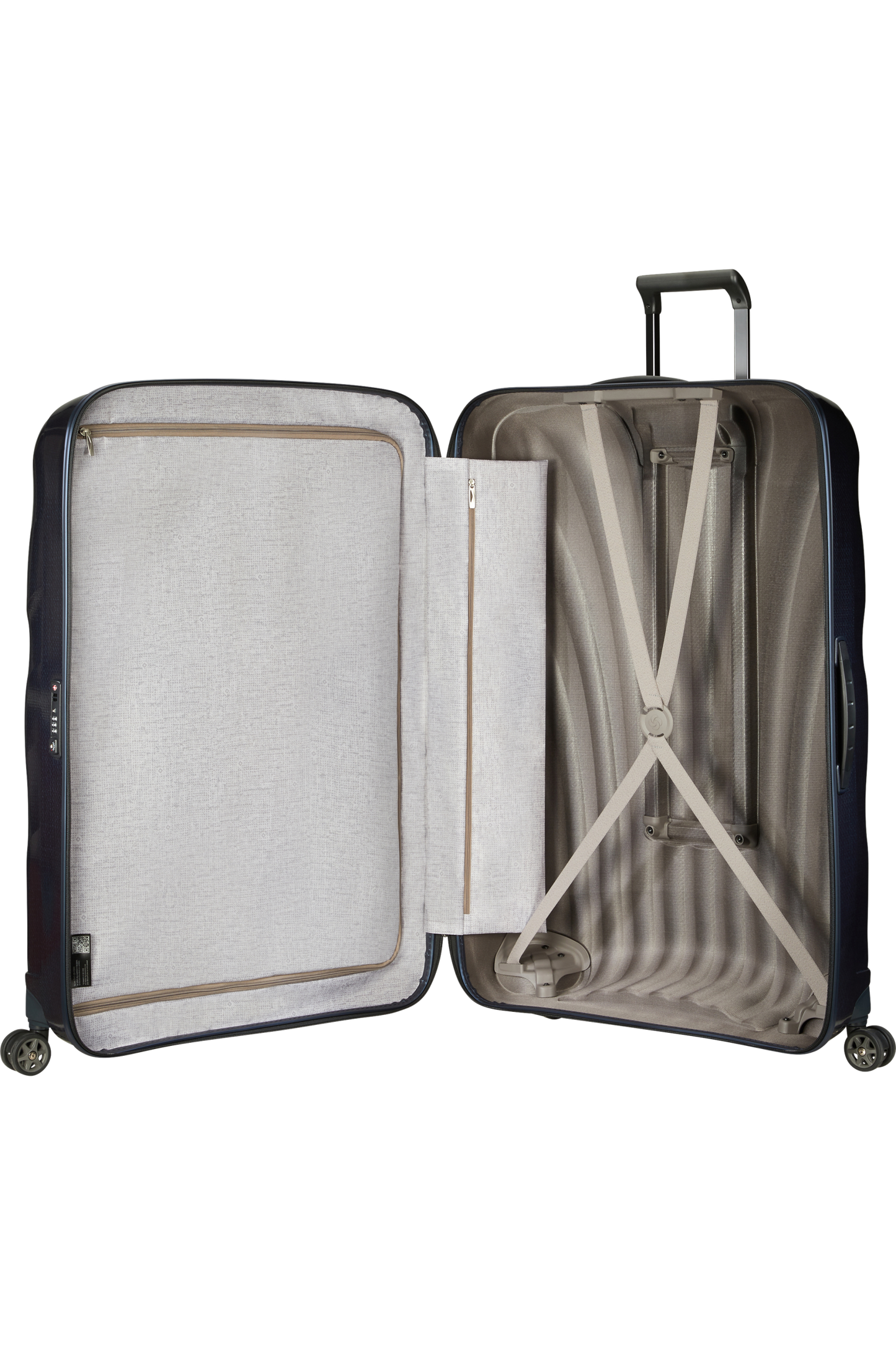 C-Lite Valise à 4 roues 86cm - Bleu nuit