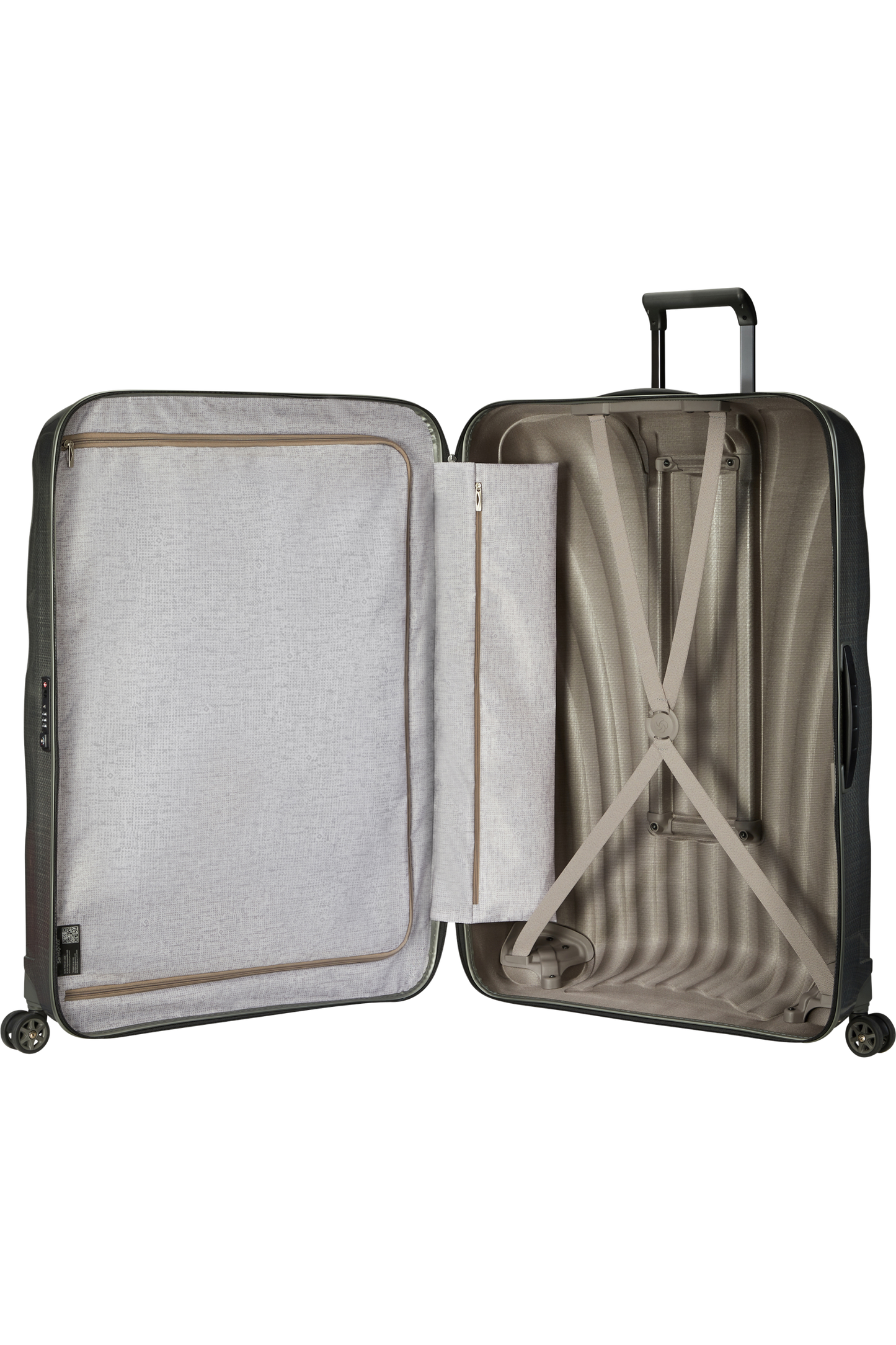 C-Lite Valise à 4 roues 86cm - Vert métal