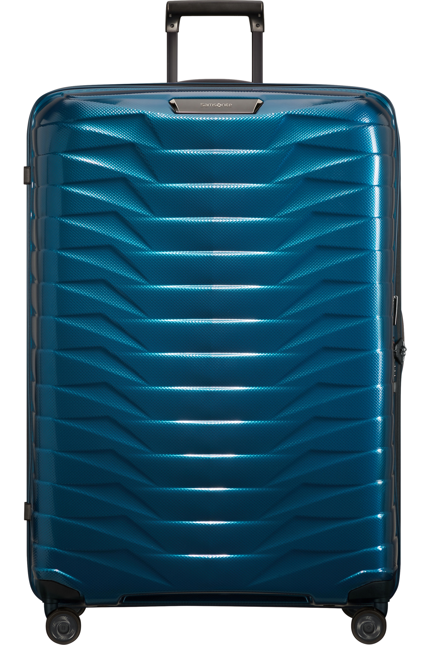 Proxis Valise à 4 roues 86cm - Bleu pétrole