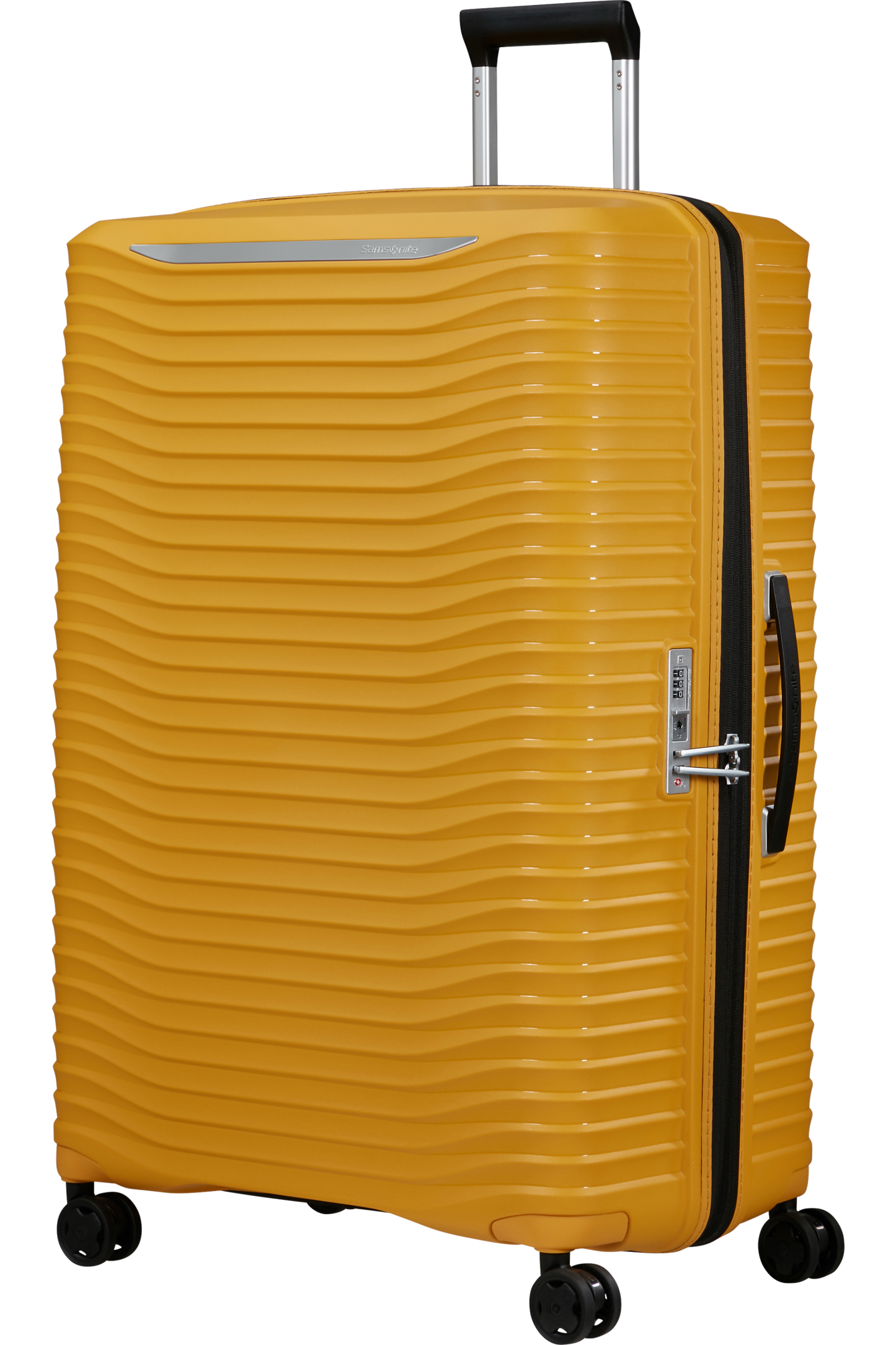 Upscape Valise à 4 roues extensible 81cm - Jaune