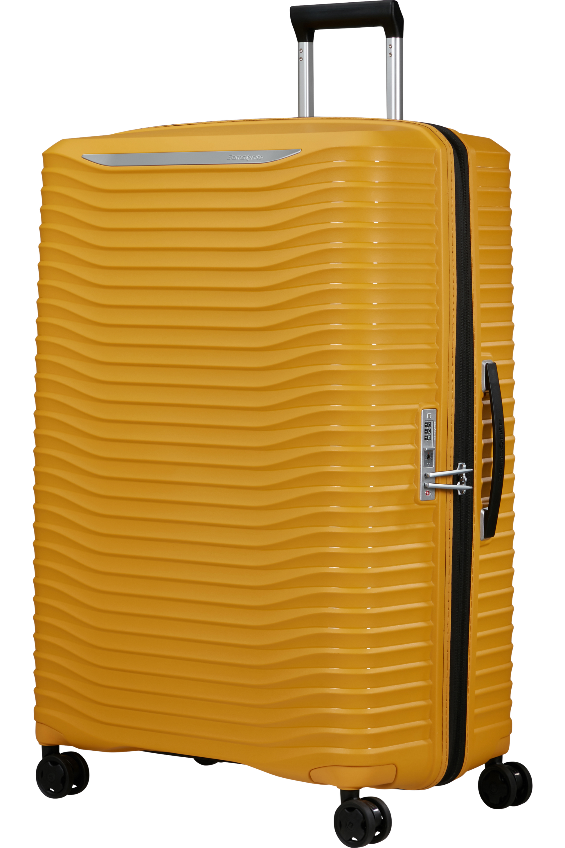 Upscape Valise à 4 roues extensible 81cm - Jaune