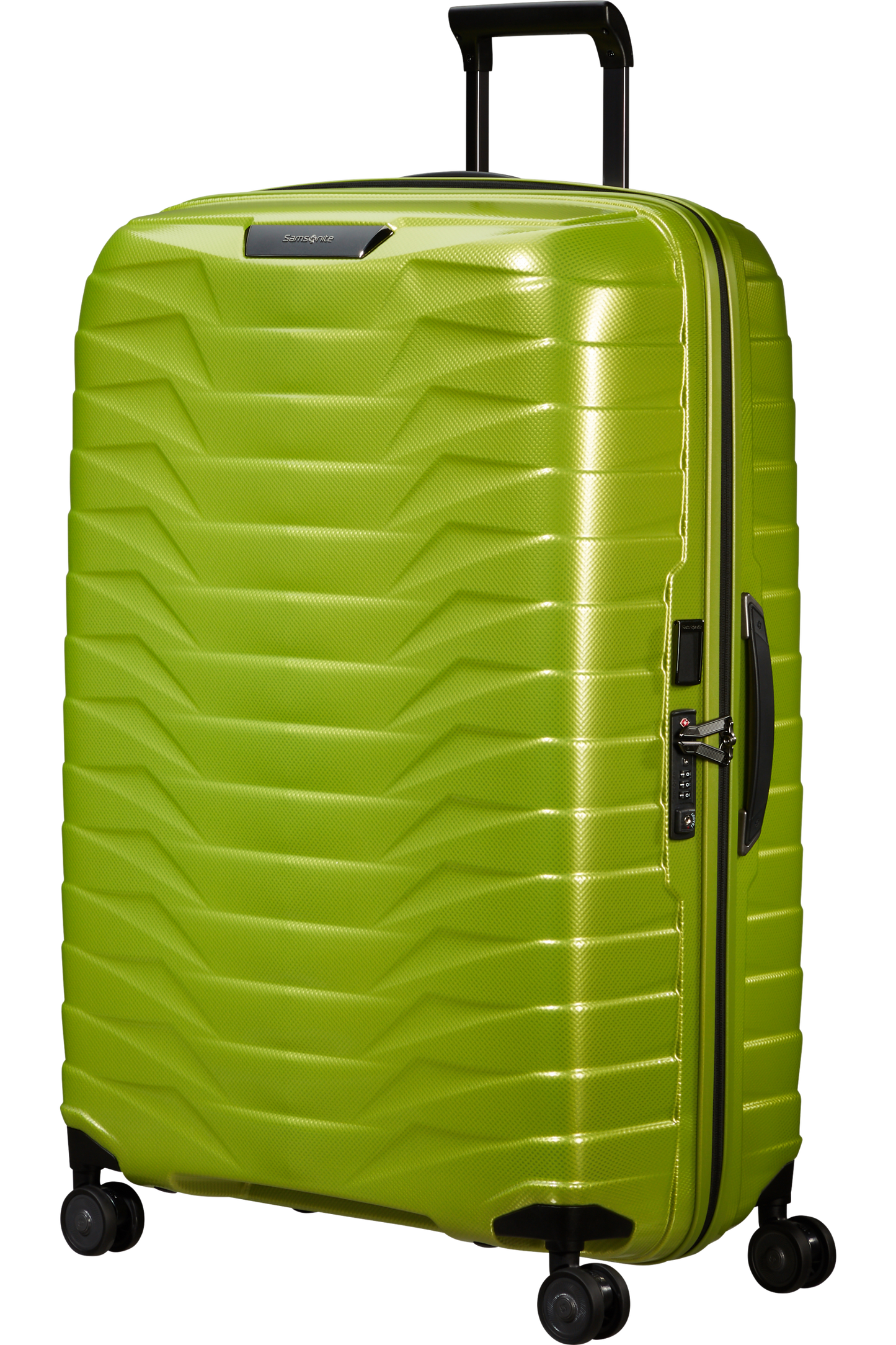 Proxis Valise à 4 roues 81cm - Lime