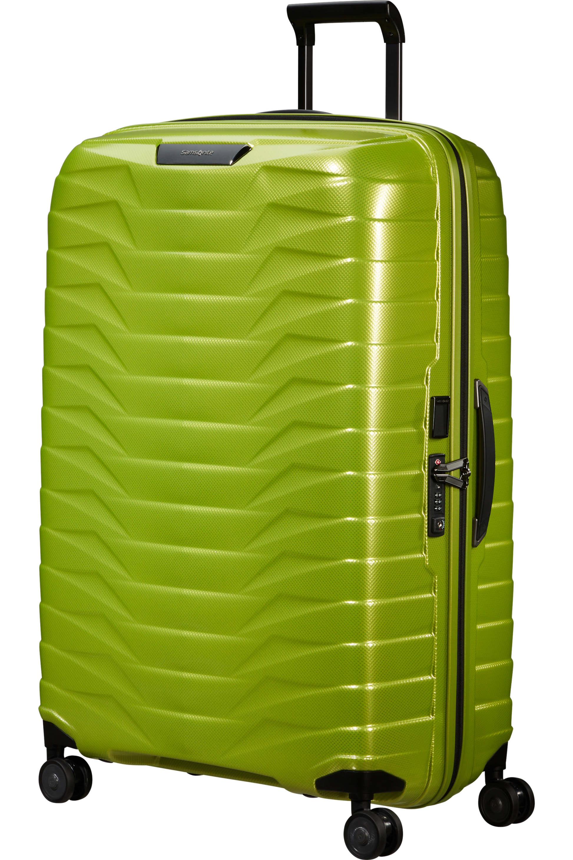 Proxis Valise à 4 roues 81cm - Lime