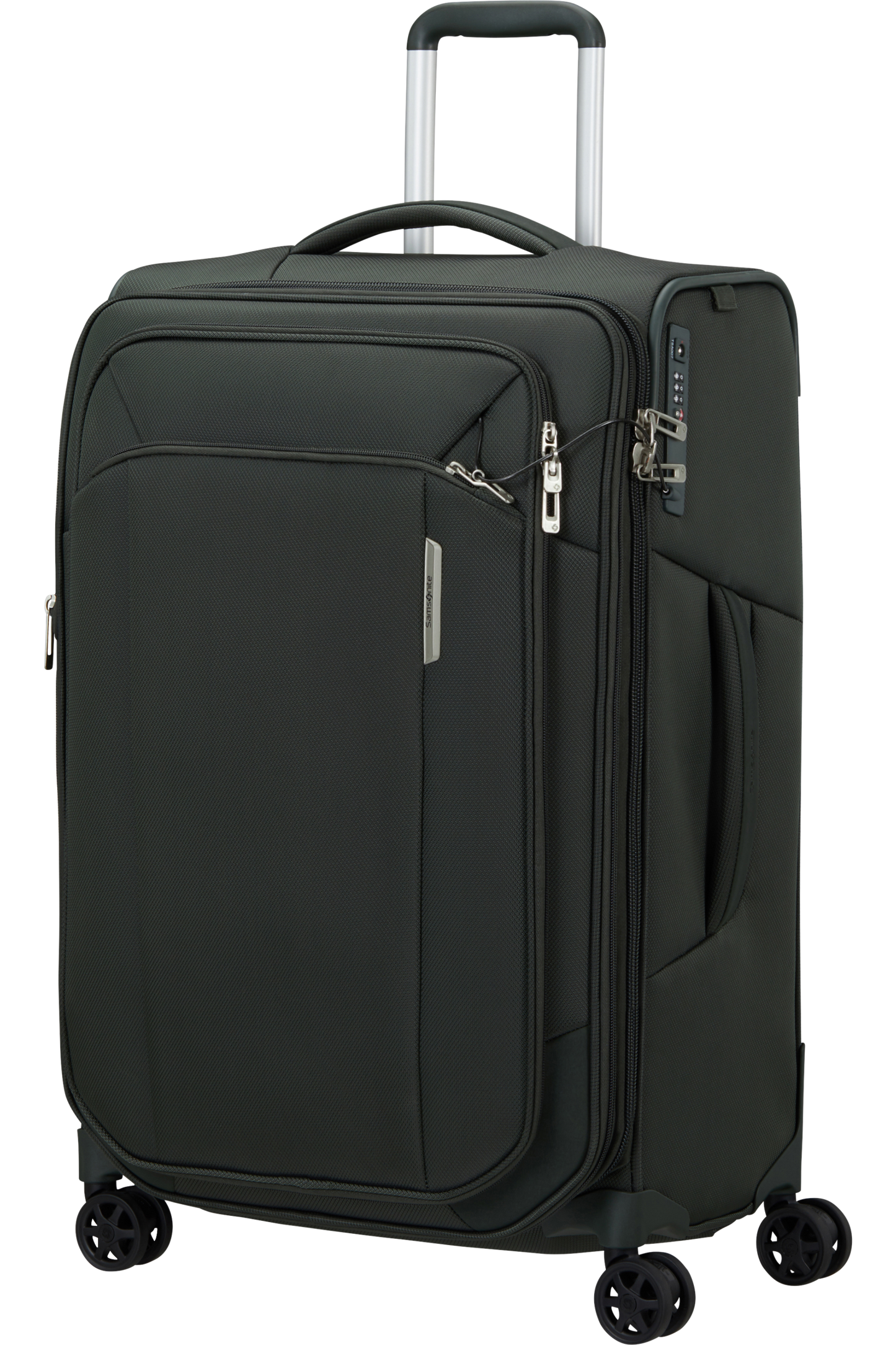 Respark Valise 4 roues Extensible 67cm - Forest Green