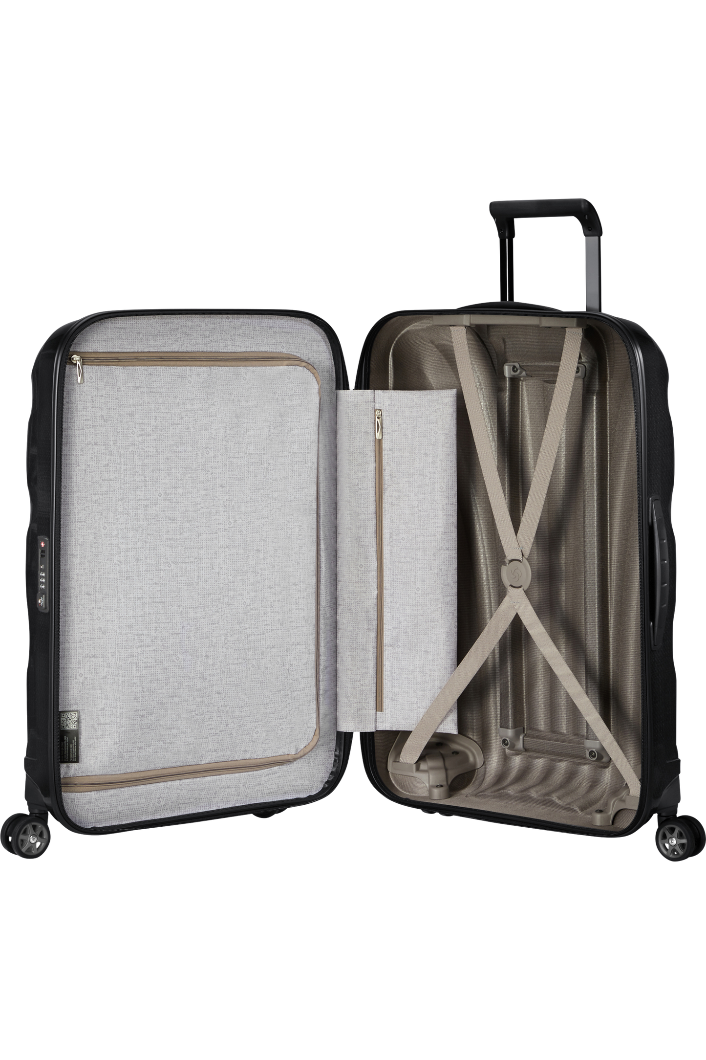 C-Lite Valise à 4 roues 69cm - Noir