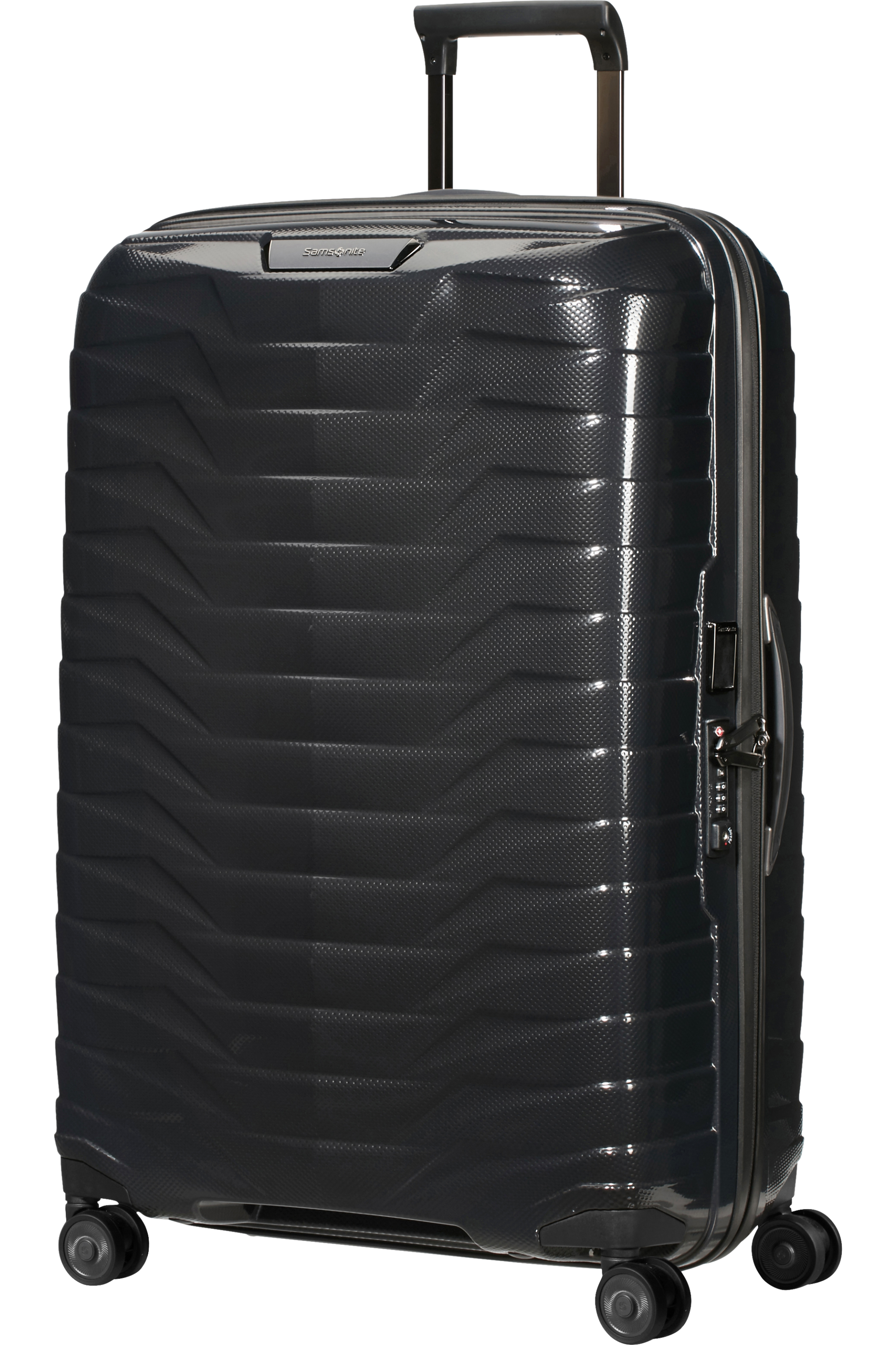 Proxis Valise à 4 roues 75cm - Noir