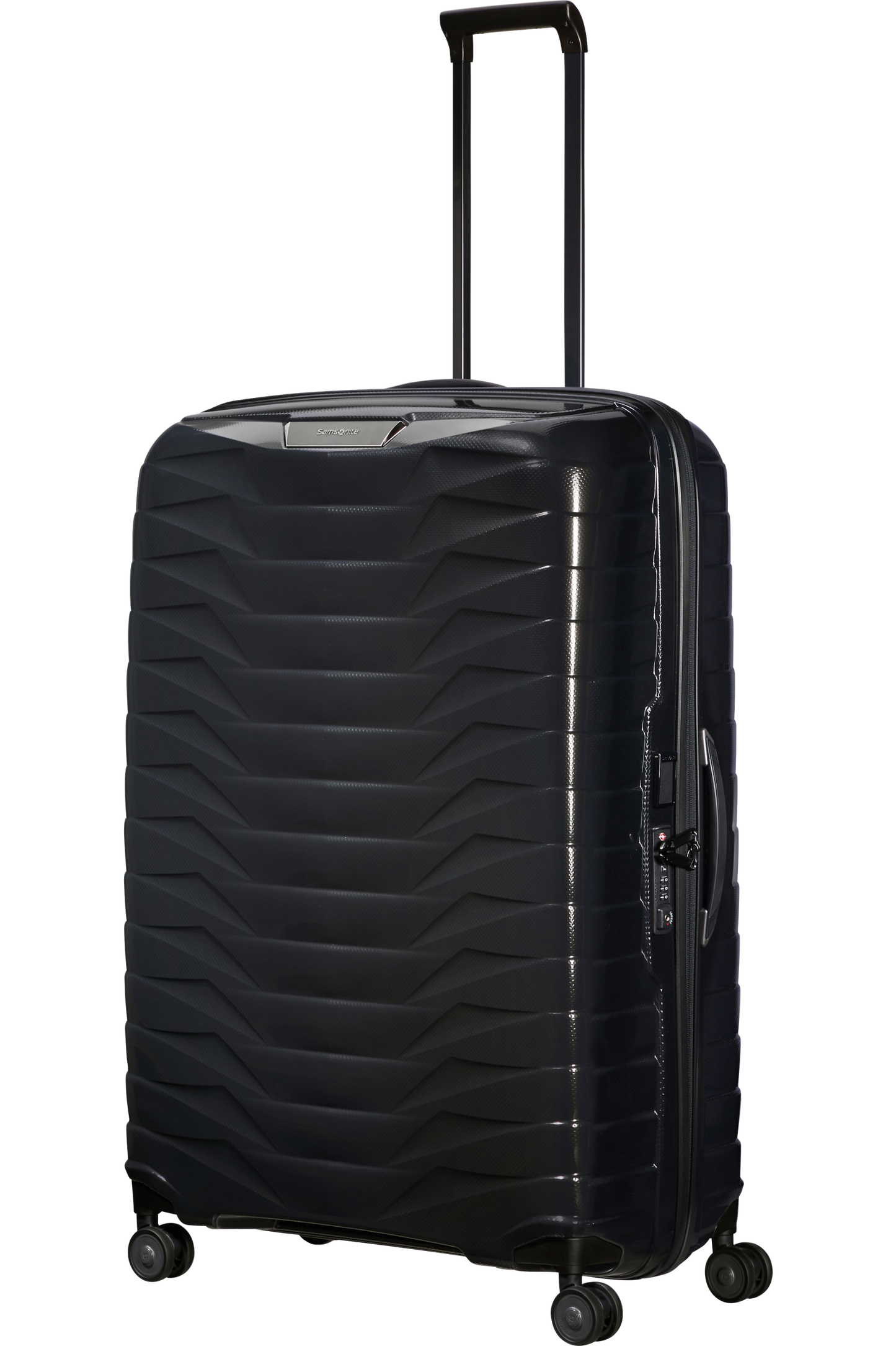 Proxis Valise à 4 roues 86cm - Noir