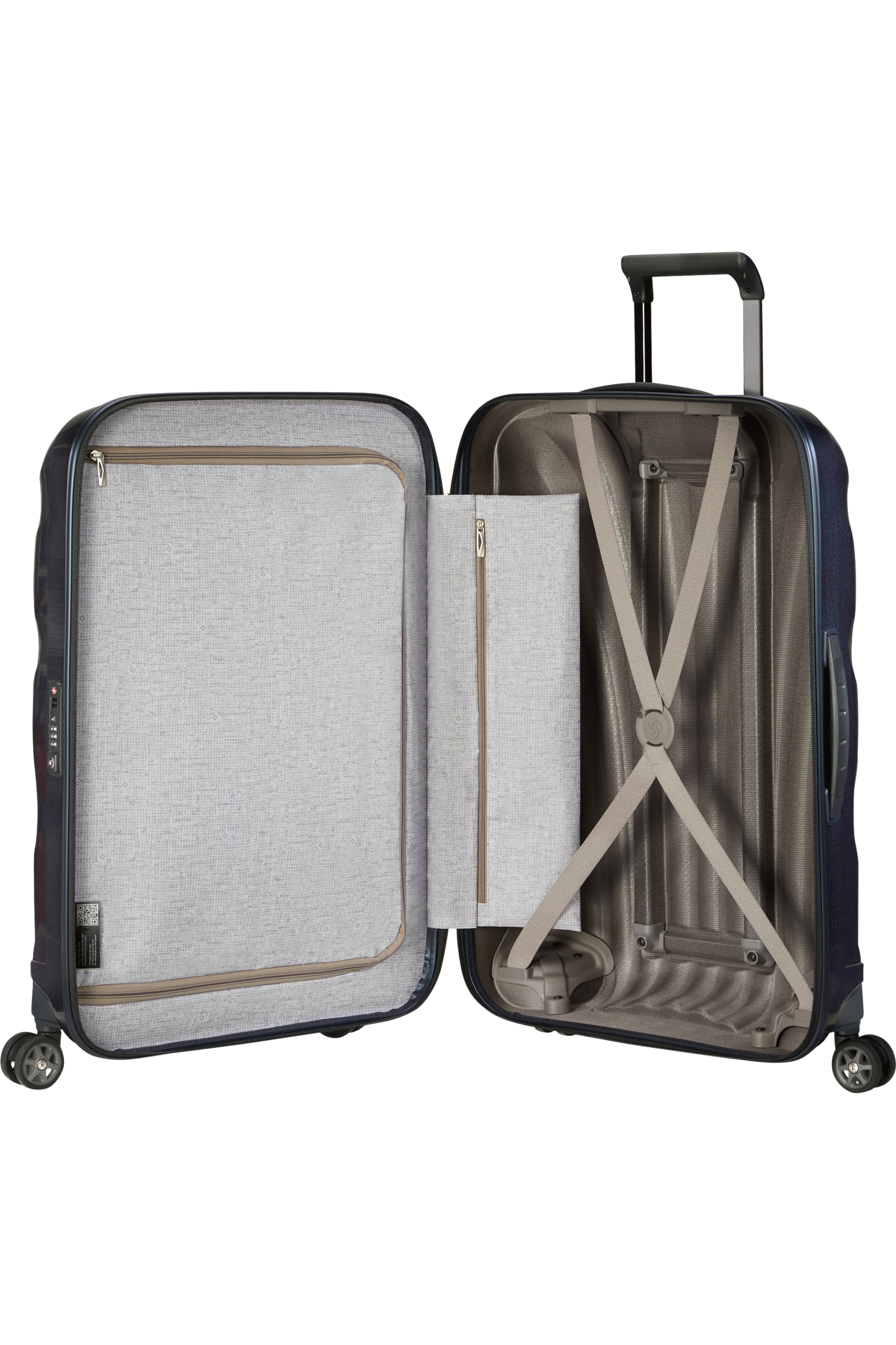 C-Lite Valise à 4 roues 69cm - Bleu nuit