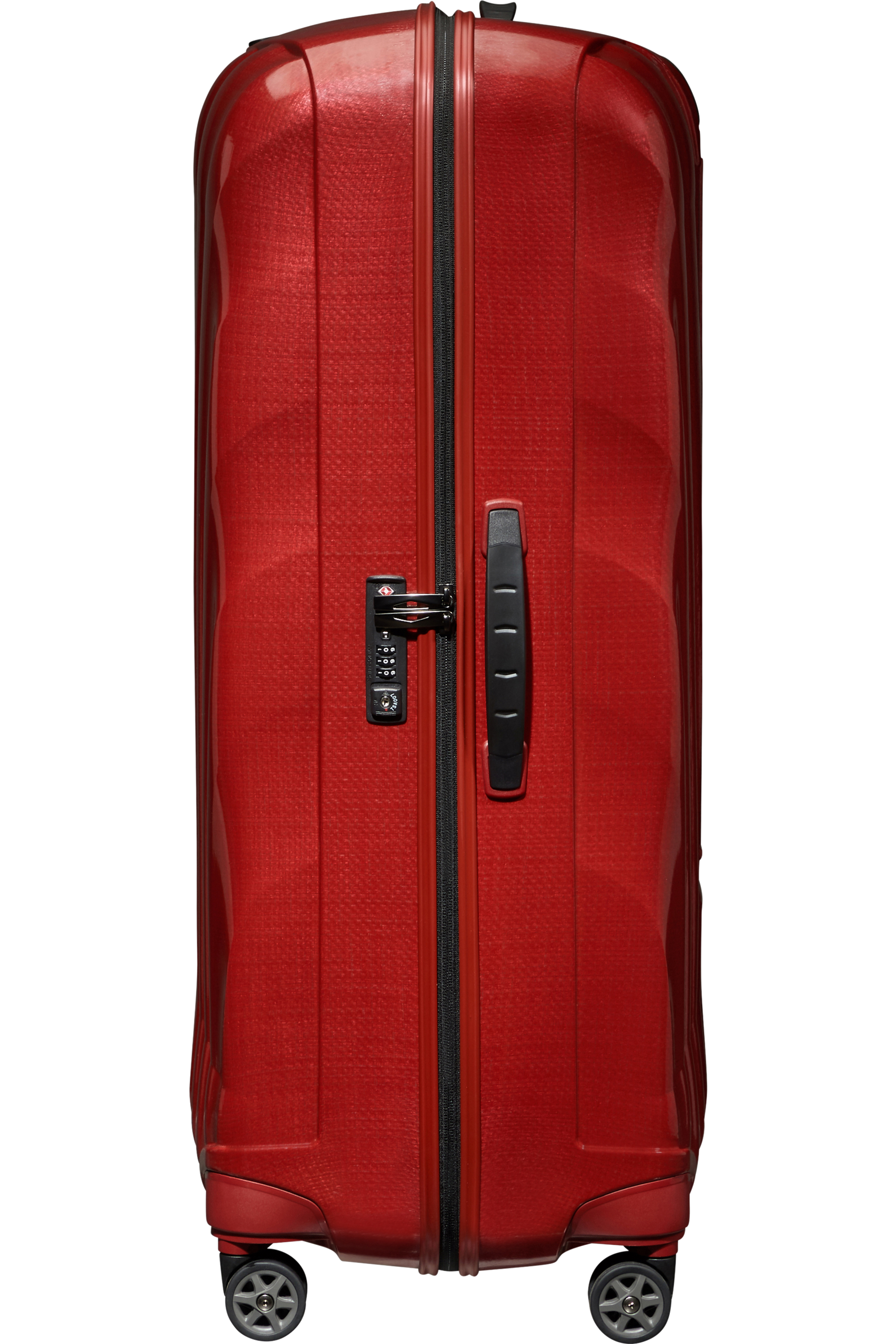 C-Lite Valise à 4 roues 86cm - Rouge piment