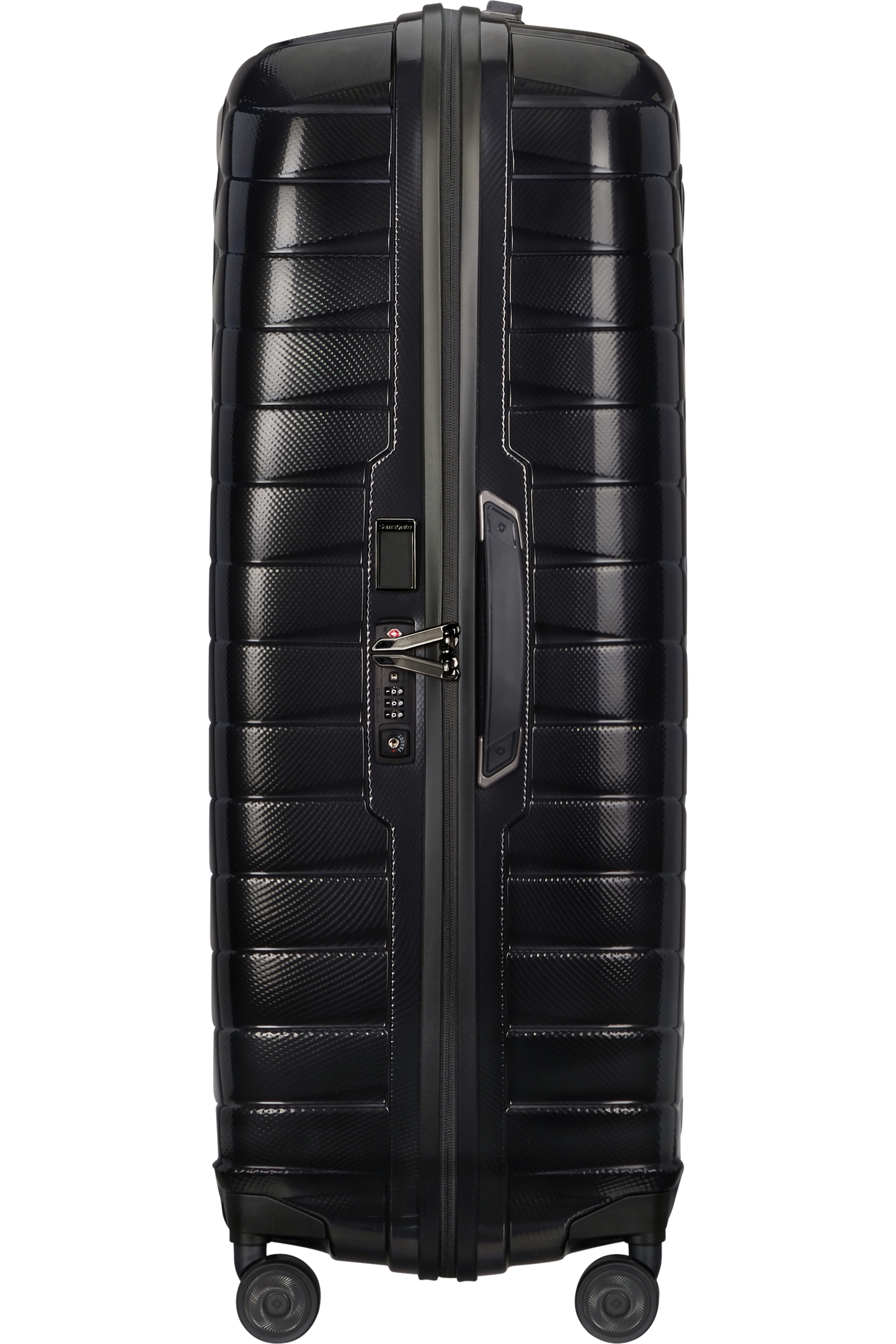 Proxis Valise à 4 roues 86cm - Noir
