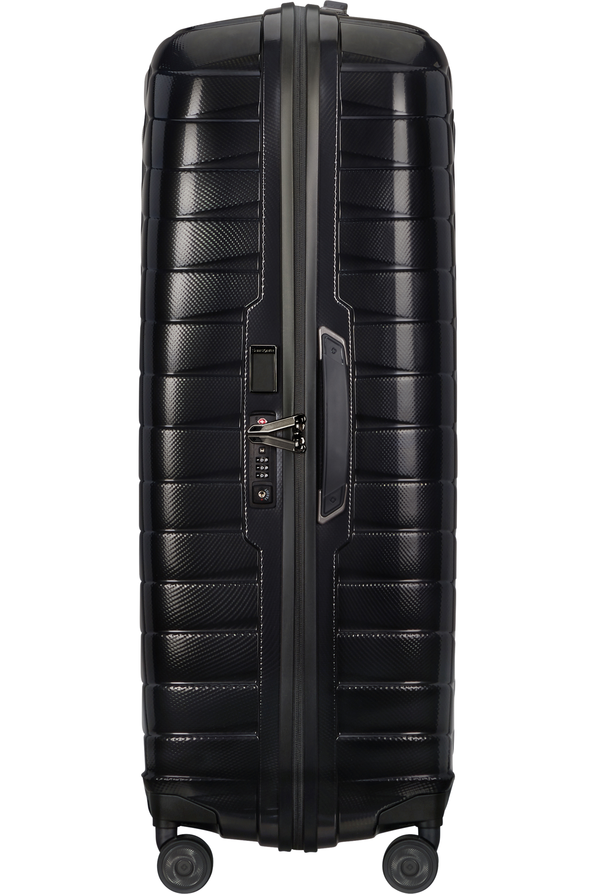 Proxis Valise à 4 roues 86cm - Noir