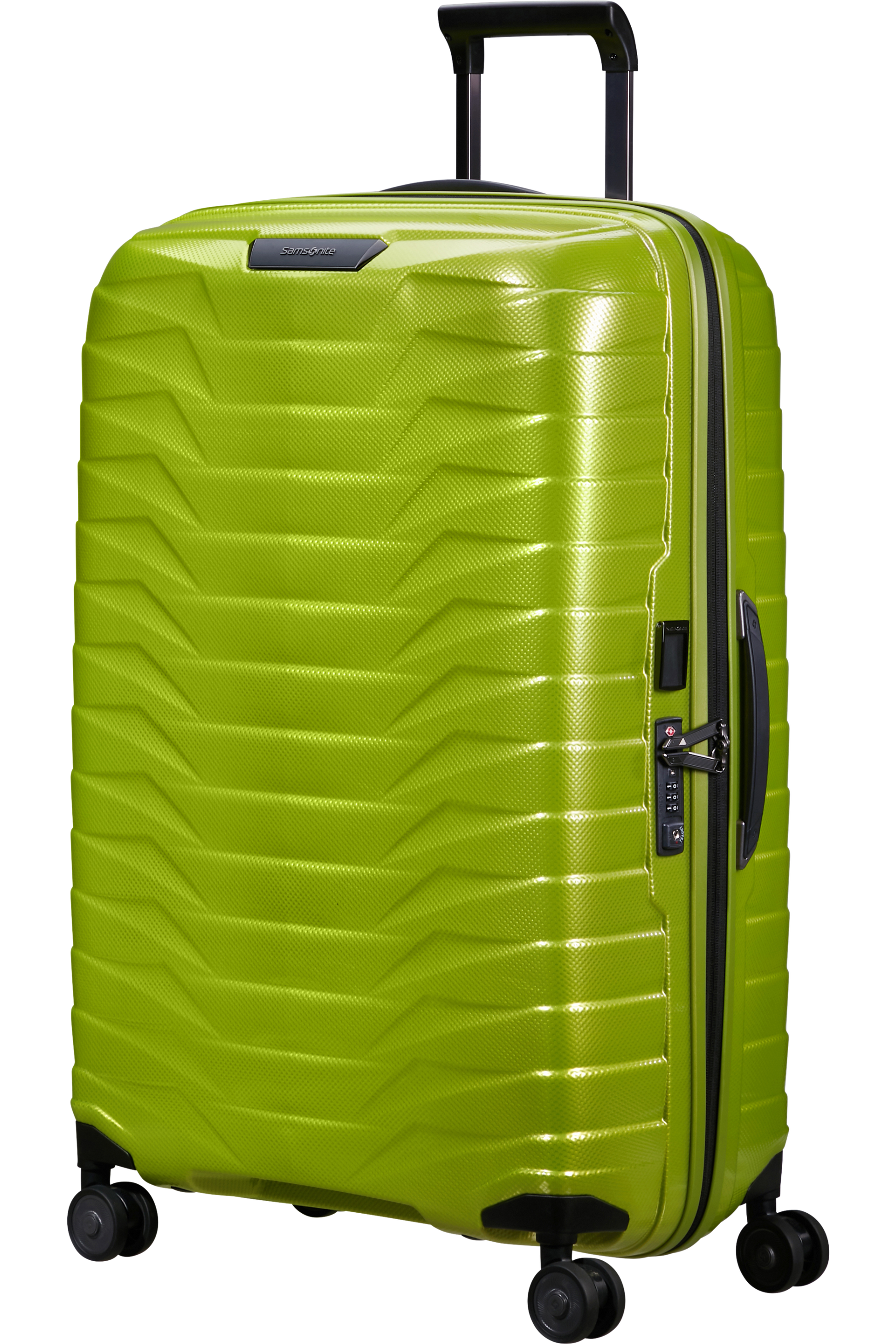 Proxis Valise à 4 roues 75cm - Lime