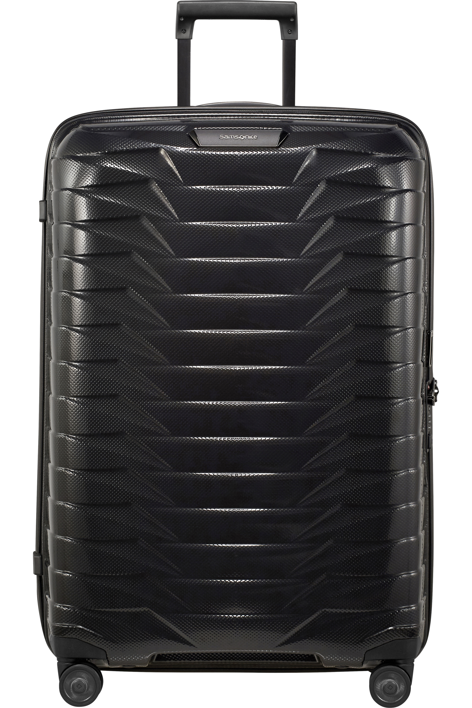 Proxis Valise à 4 roues 75cm - Noir