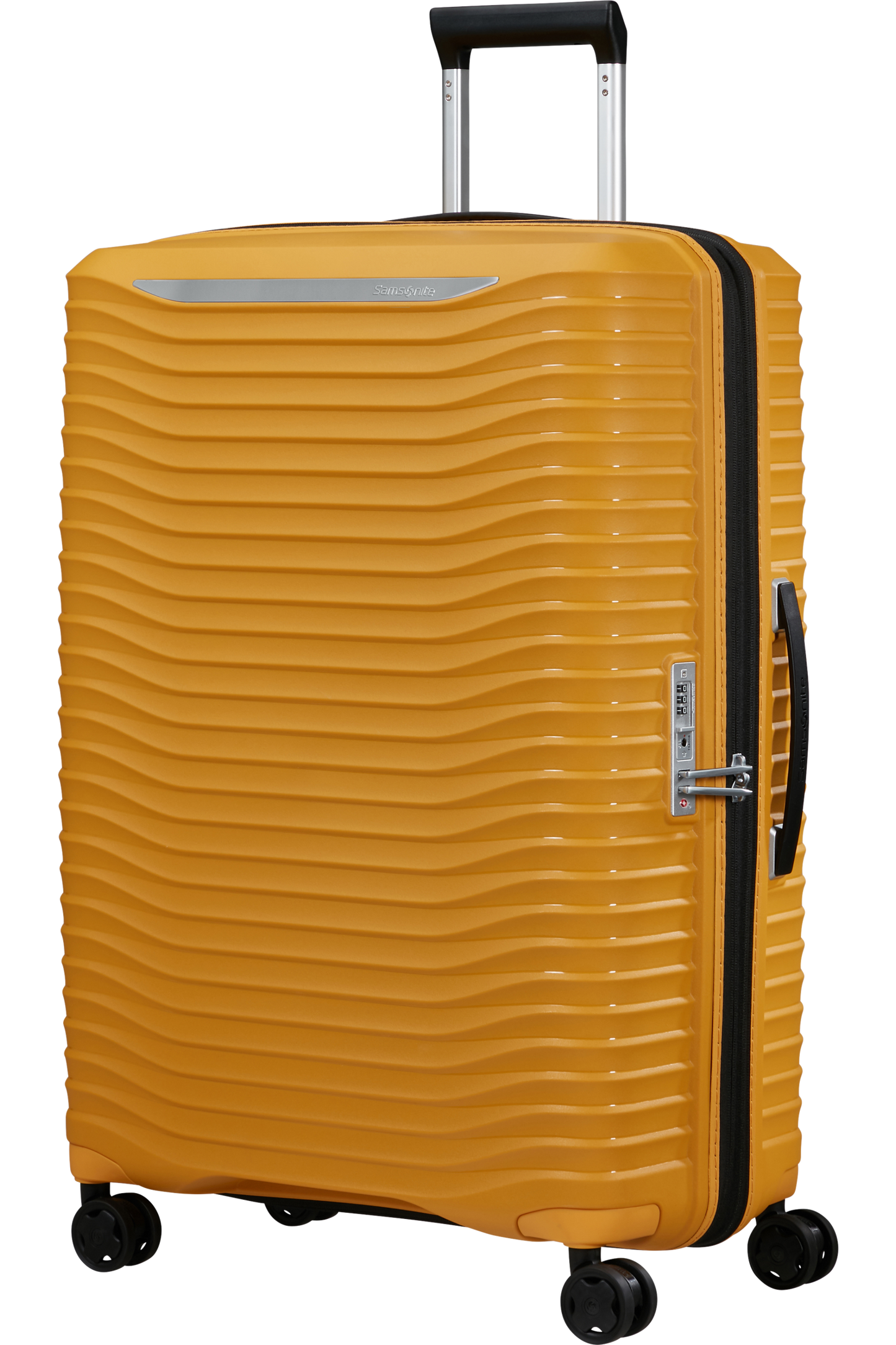 Upscape Valise à 4 roues extensible 75cm - Jaune