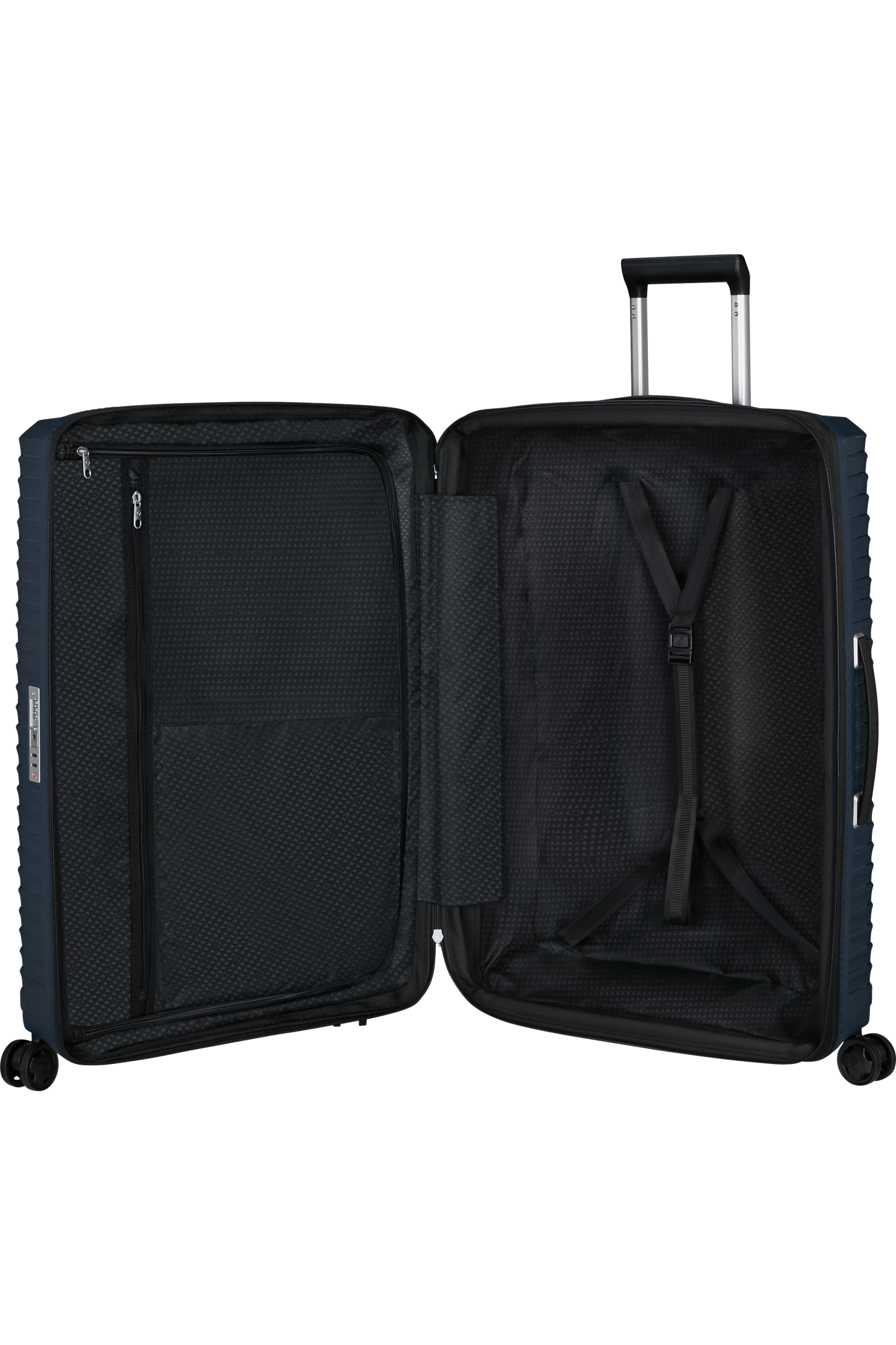 Upscape Valise à 4 roues extensible 75cm - Blue Nights