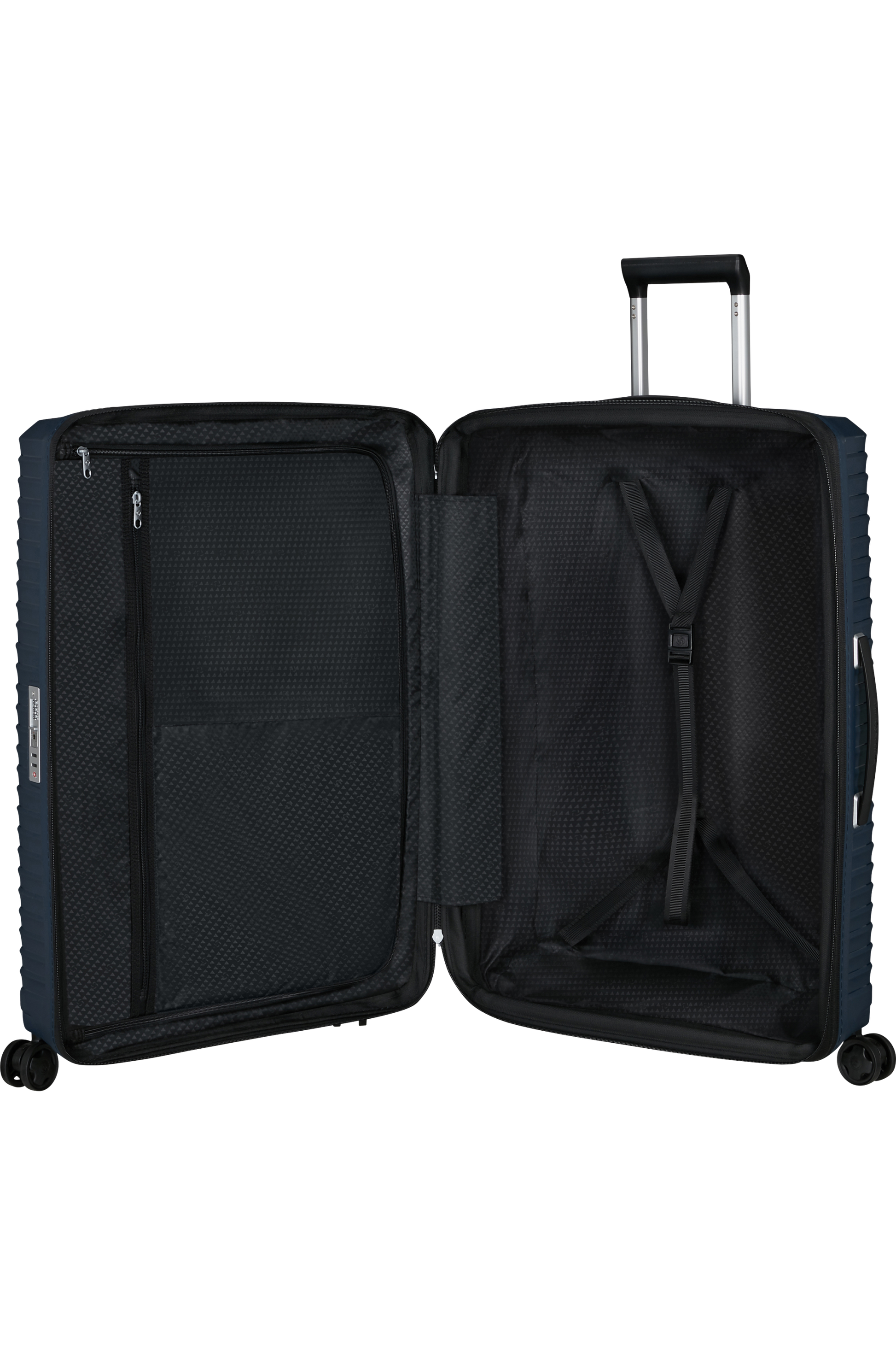 Upscape Valise à 4 roues extensible 81cm - Blue Nights
