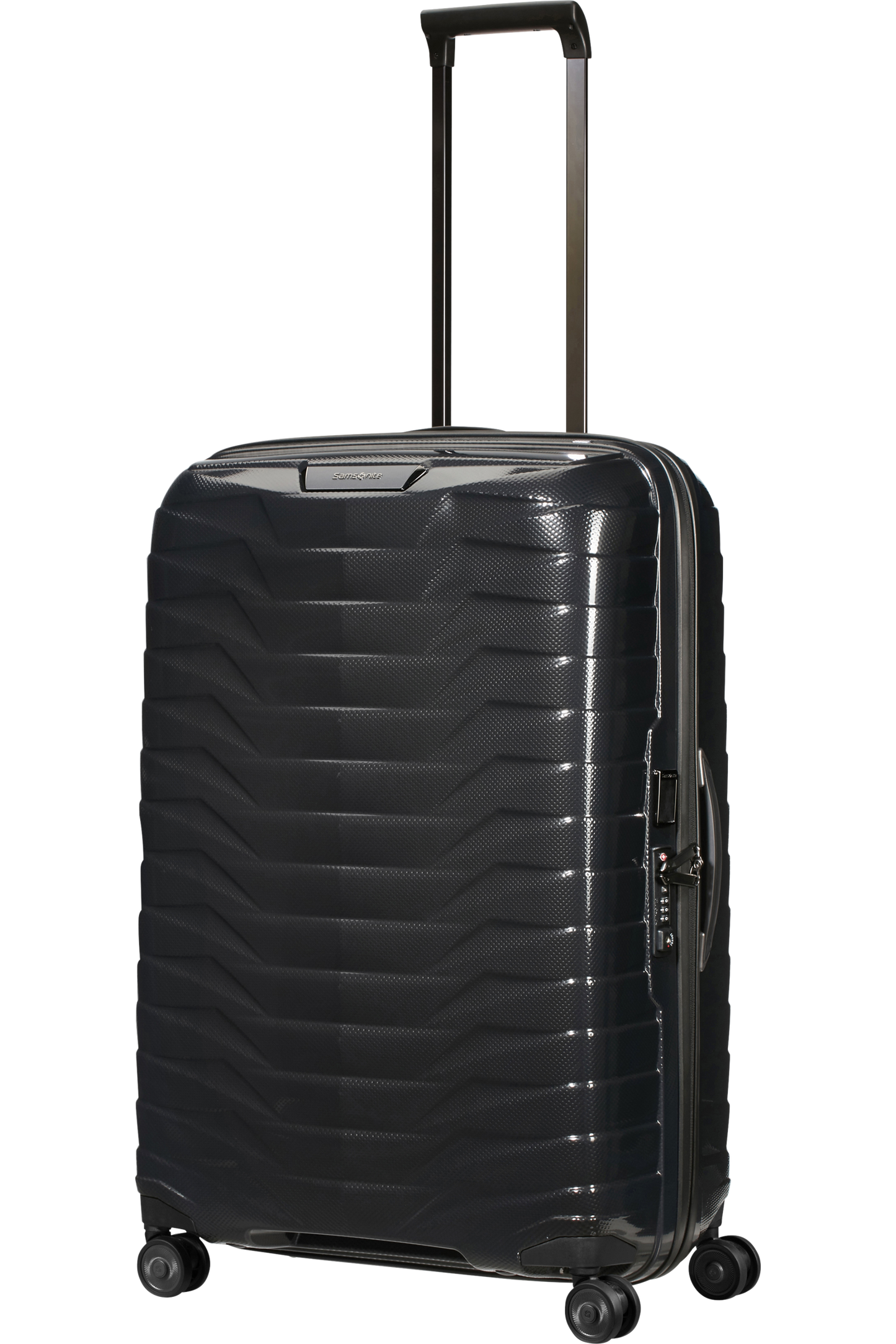 Proxis Valise à 4 roues 75cm - Noir