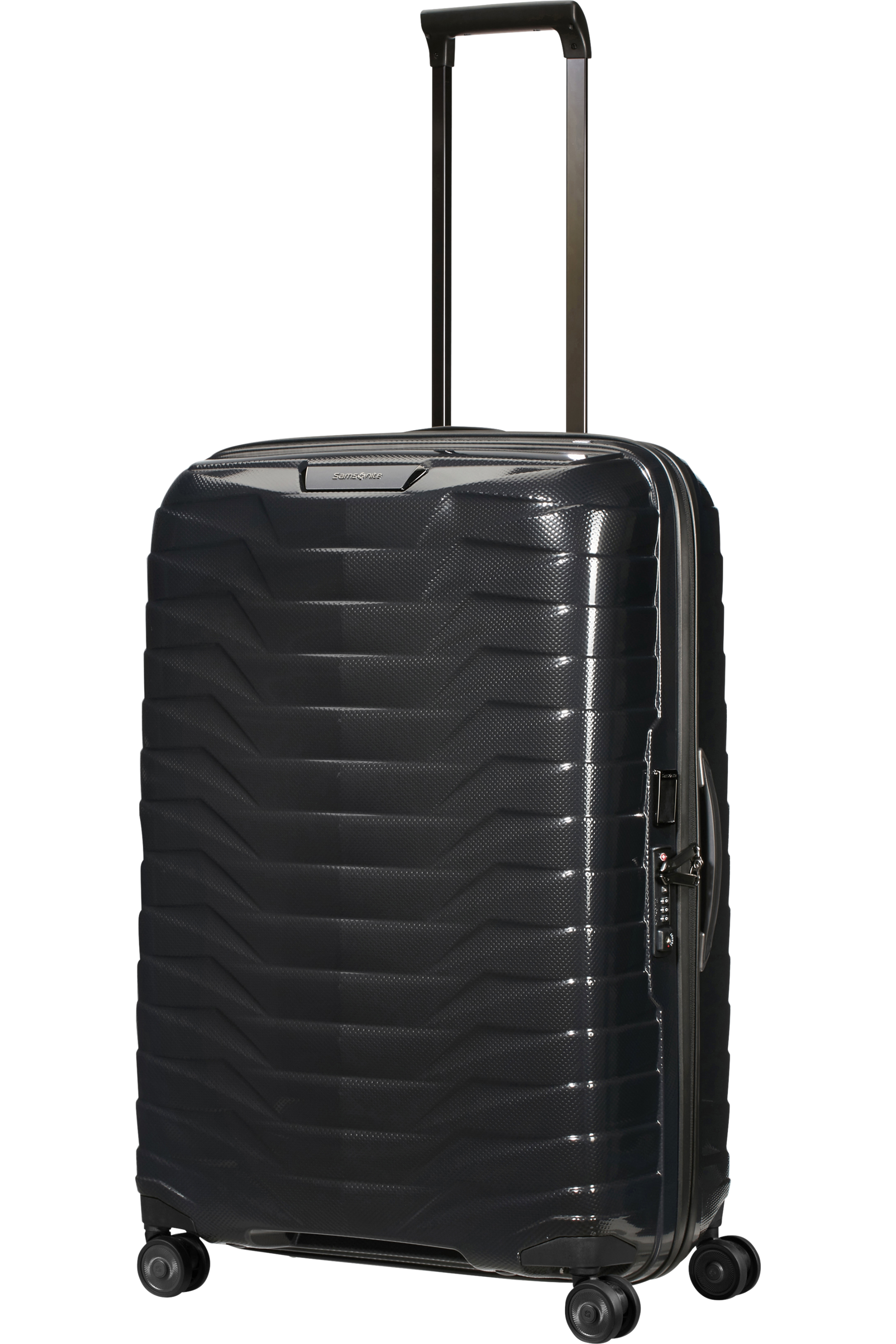 Proxis Valise à 4 roues 75cm - Noir