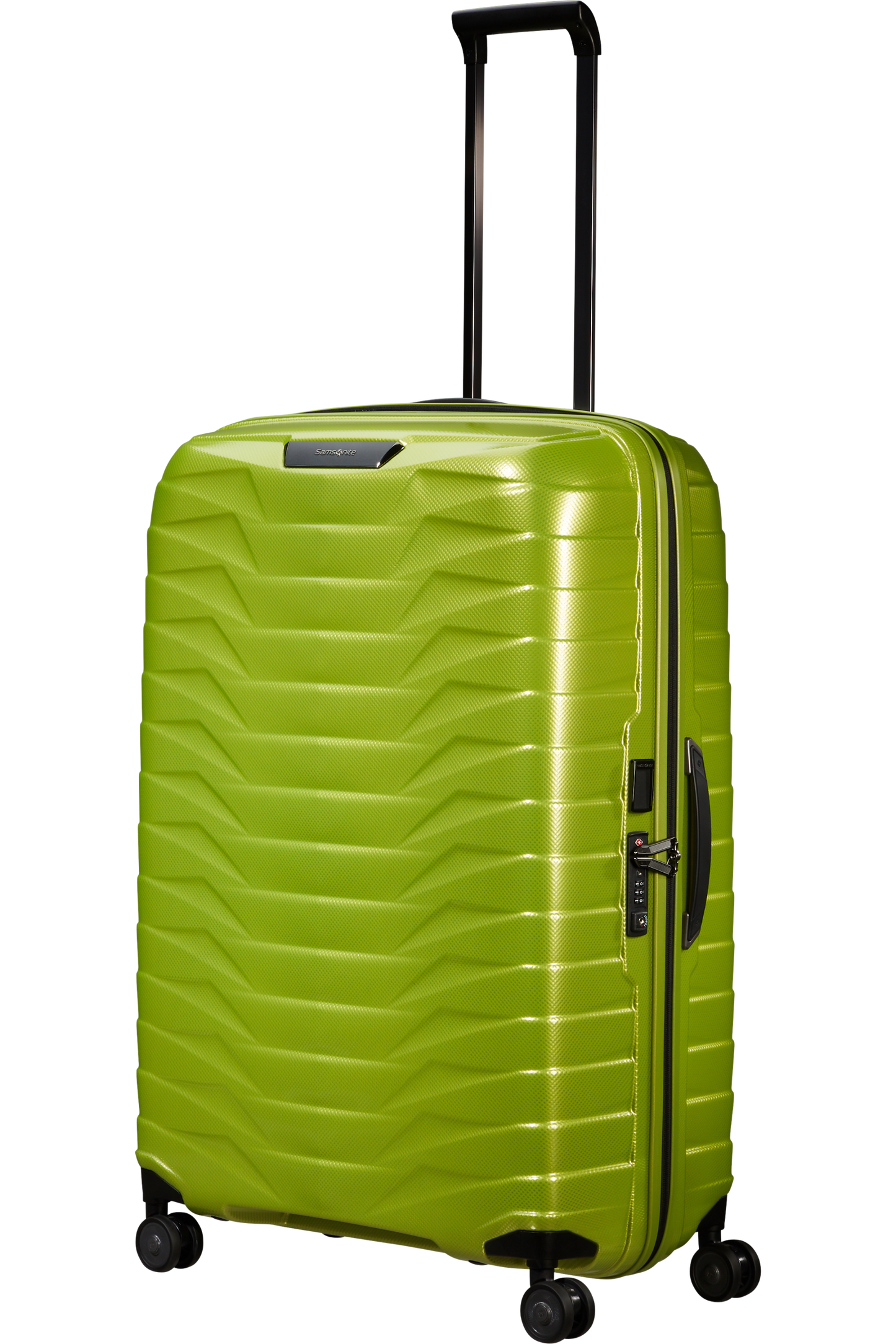 Proxis Valise à 4 roues 81cm - Lime