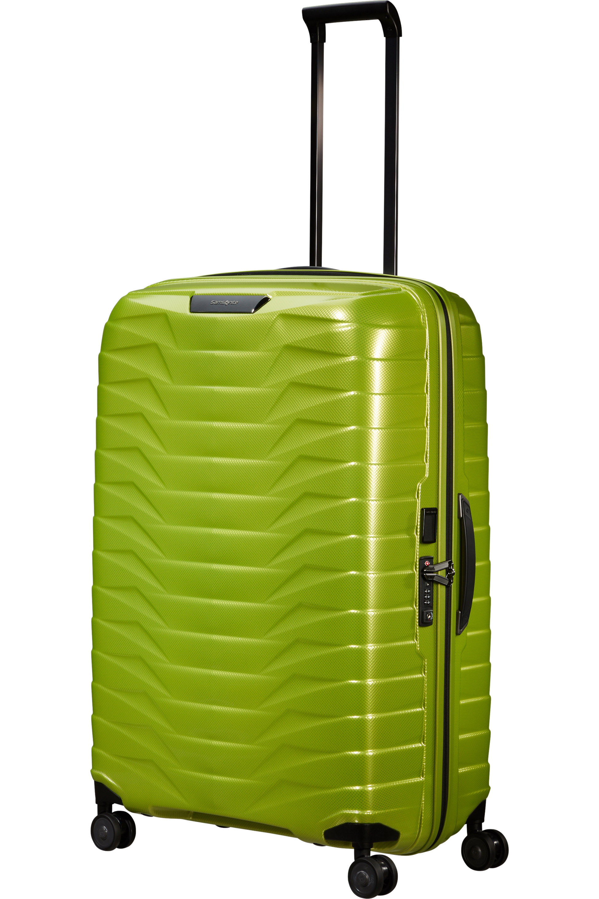Proxis Valise à 4 roues 81cm - Lime