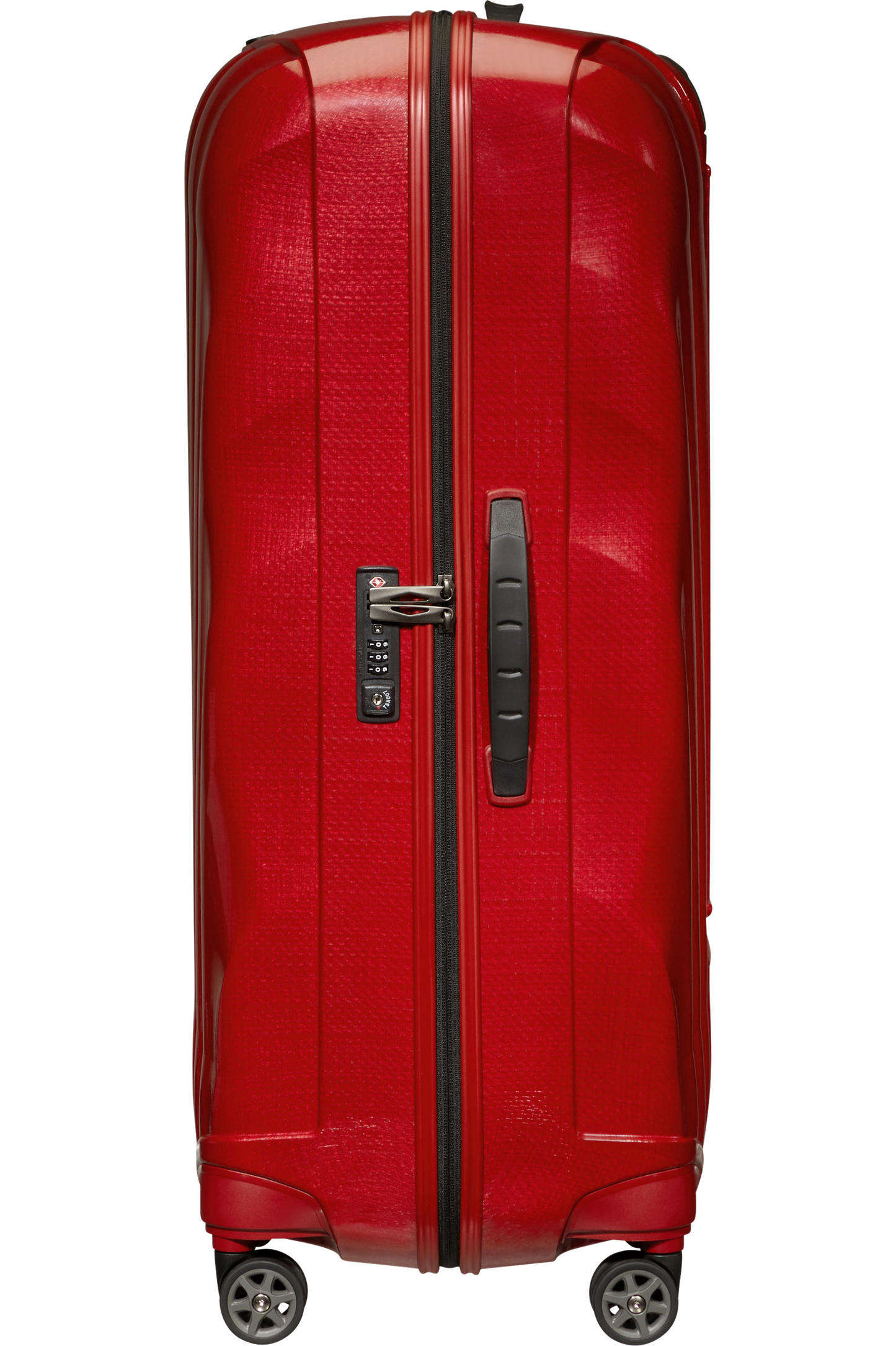 C-Lite Valise à 4 roues 81cm - Rouge piment