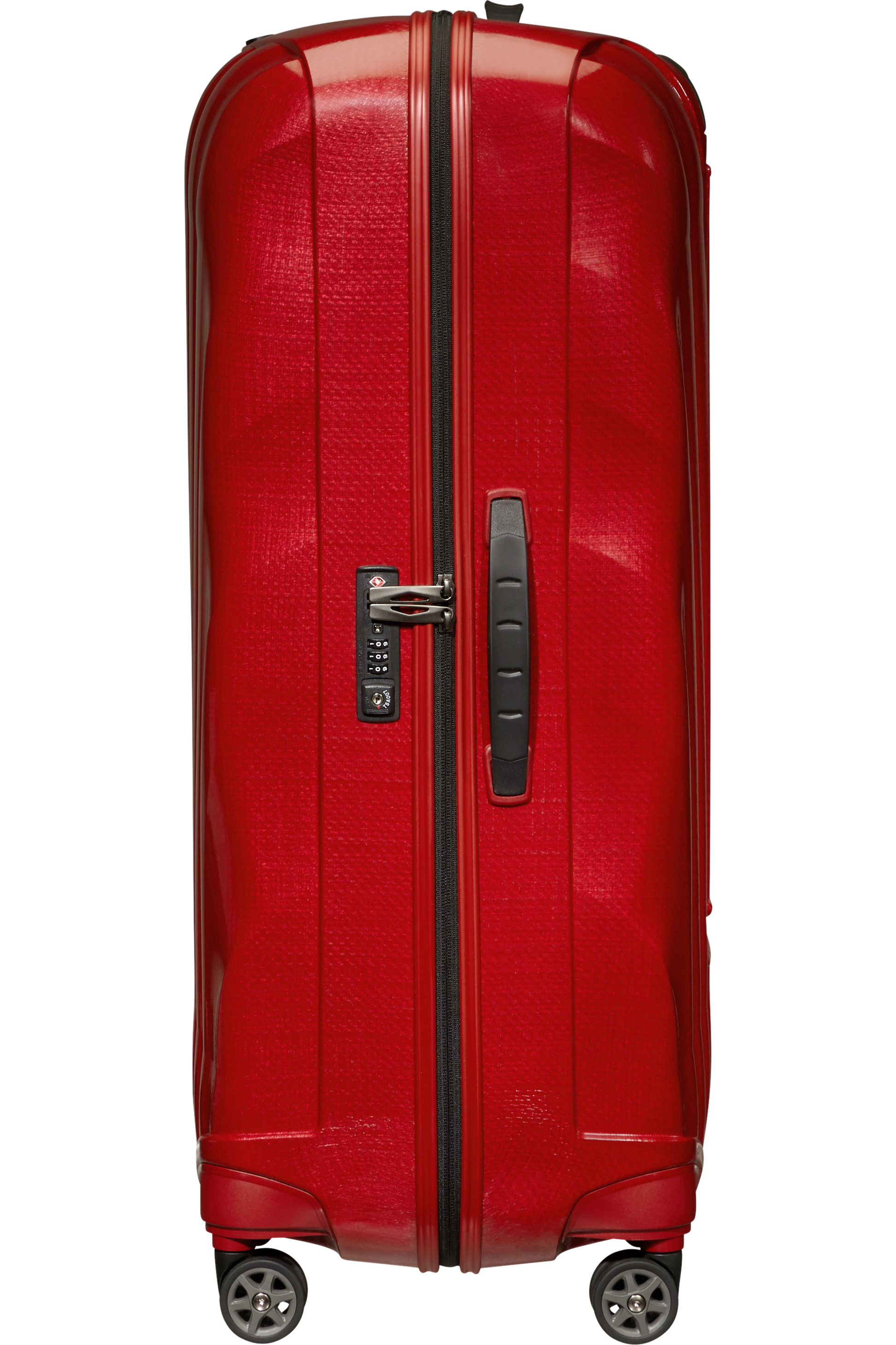 C-Lite Valise à 4 roues 81cm - Rouge piment