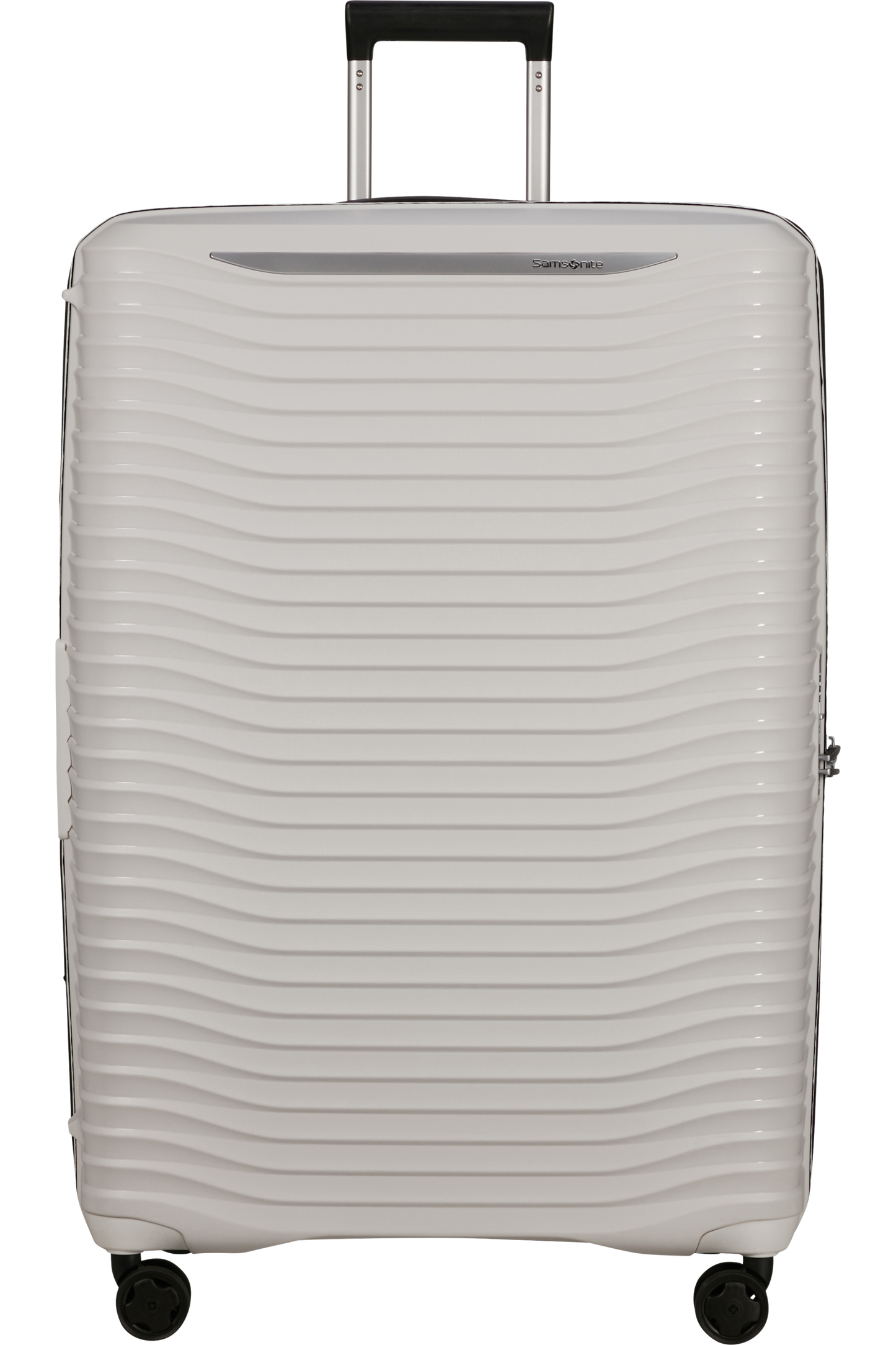 Upscape Valise à 4 roues extensible 81cm - Blanc Nuageux