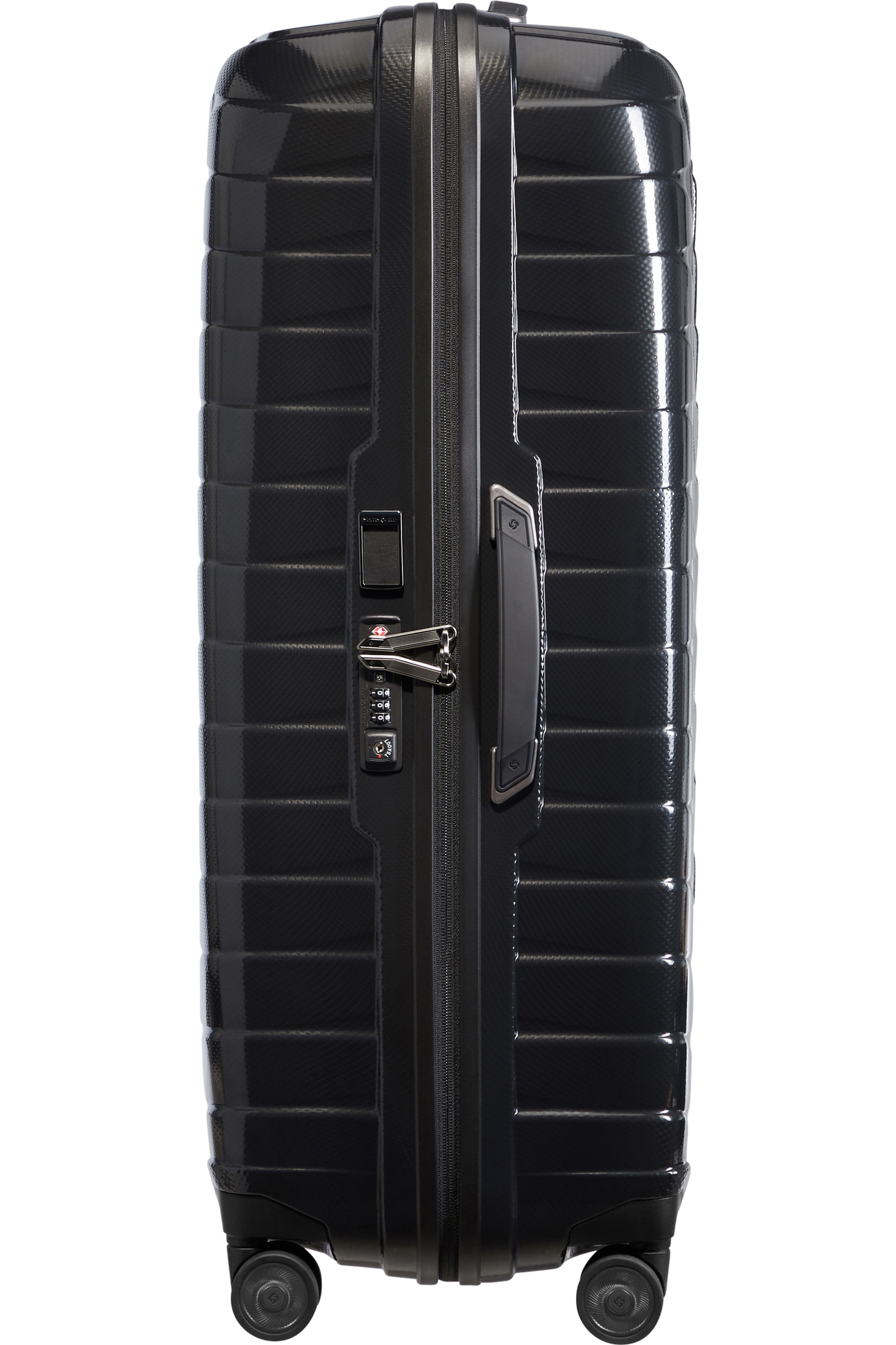 Proxis Valise à 4 roues 81cm - Noir