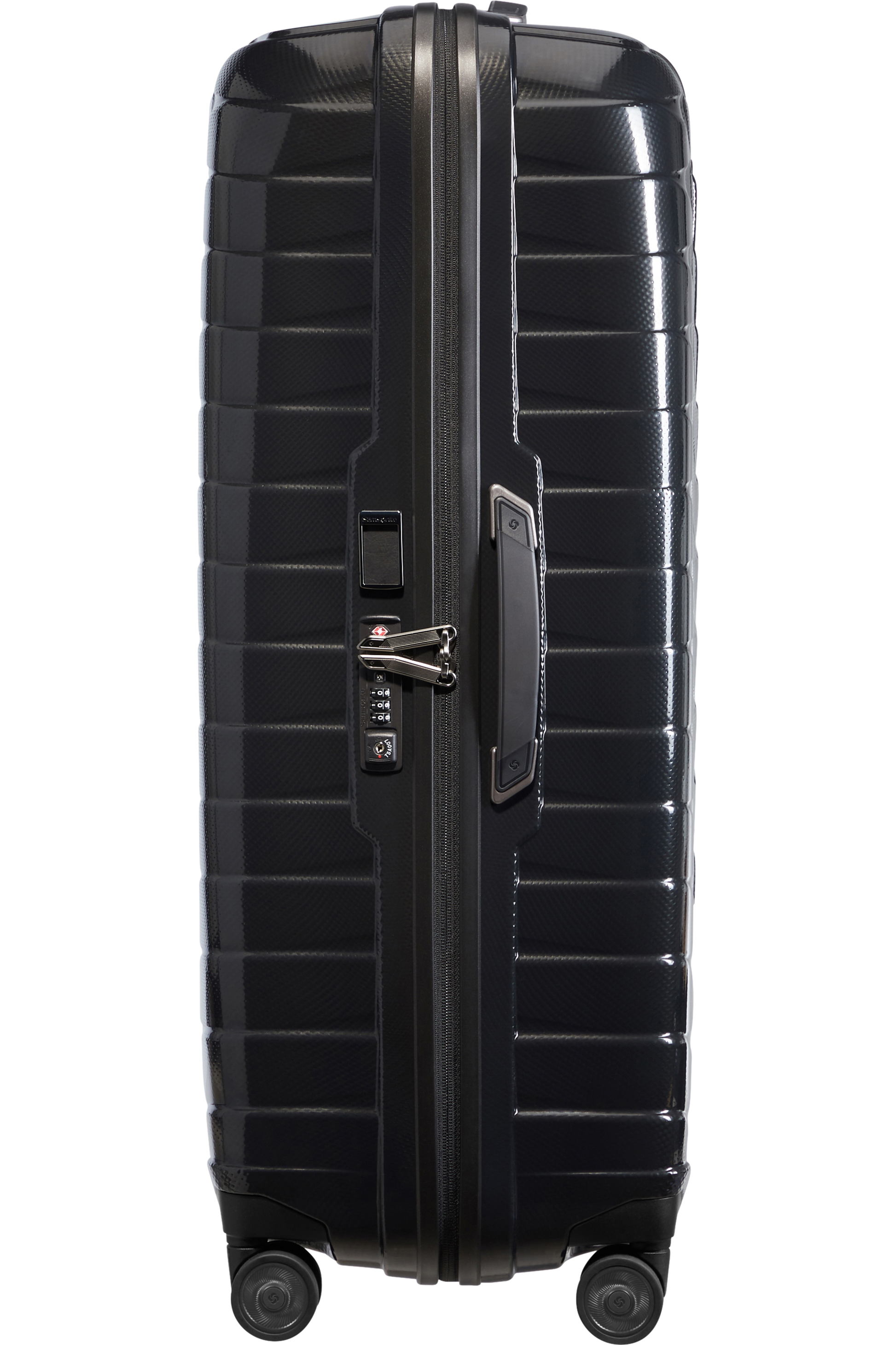 Proxis Valise à 4 roues 81cm - Noir