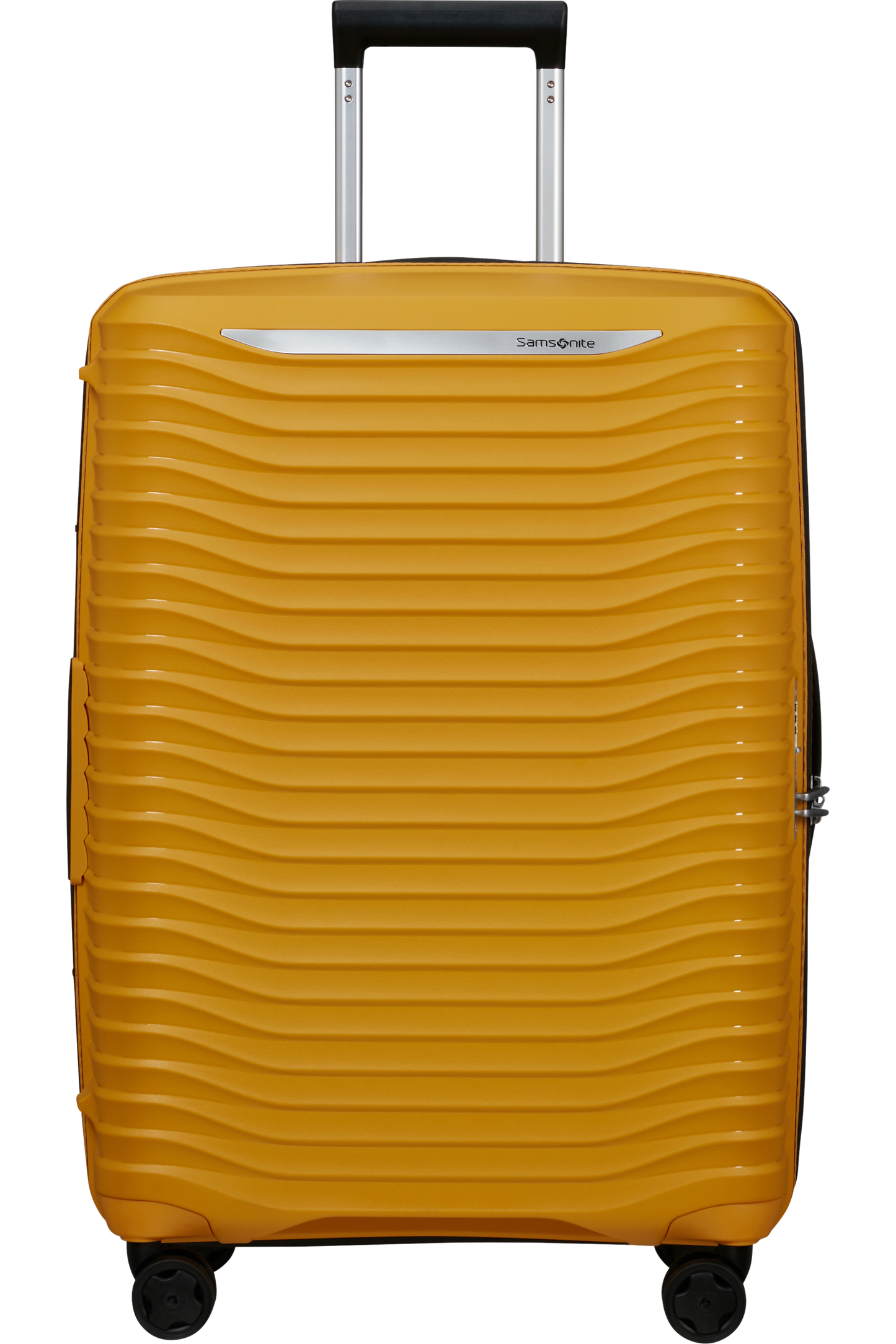 Upscape Valise à 4 roues extensible 68cm - Jaune