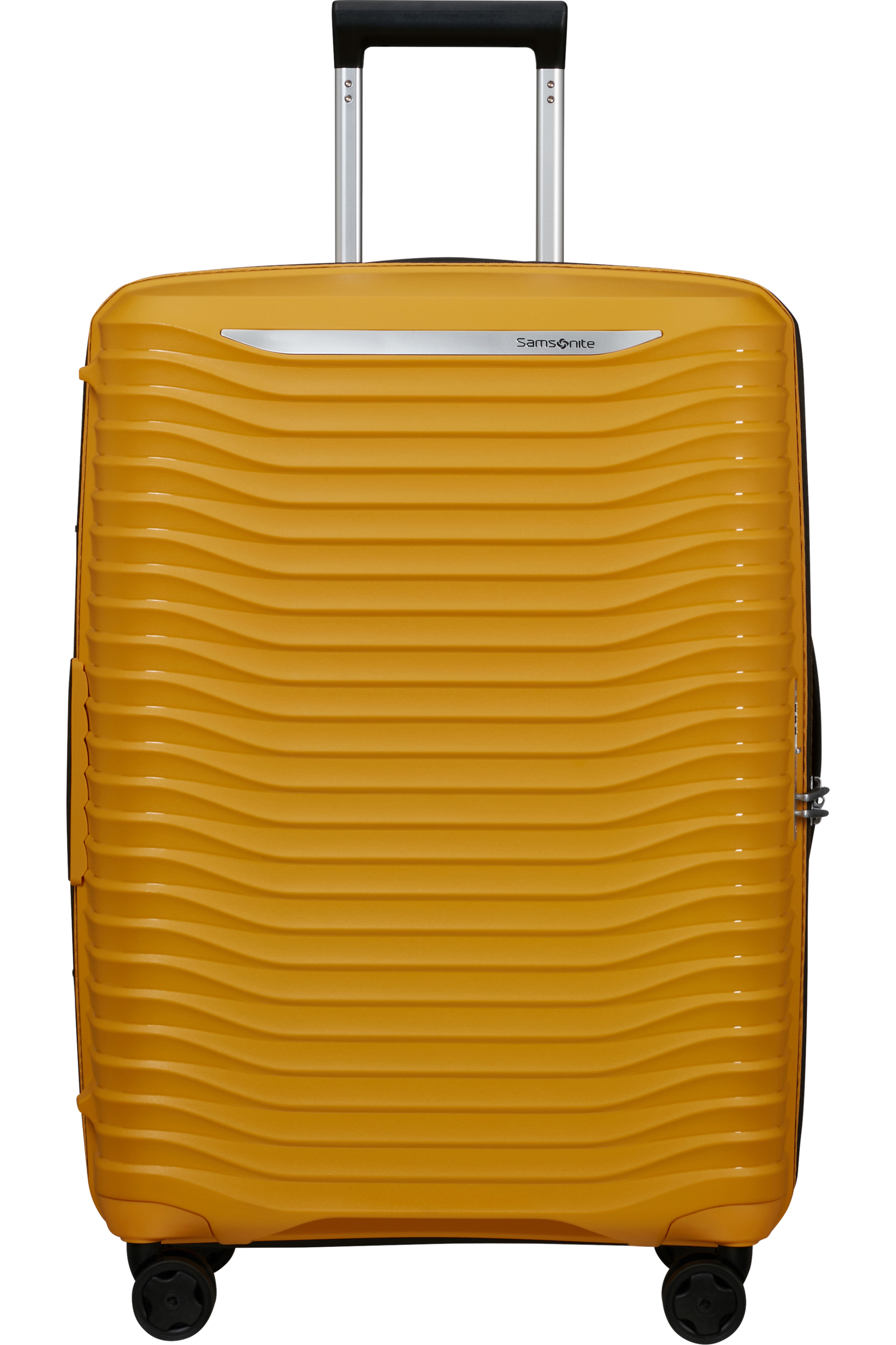 Upscape Valise à 4 roues extensible 68cm - Jaune