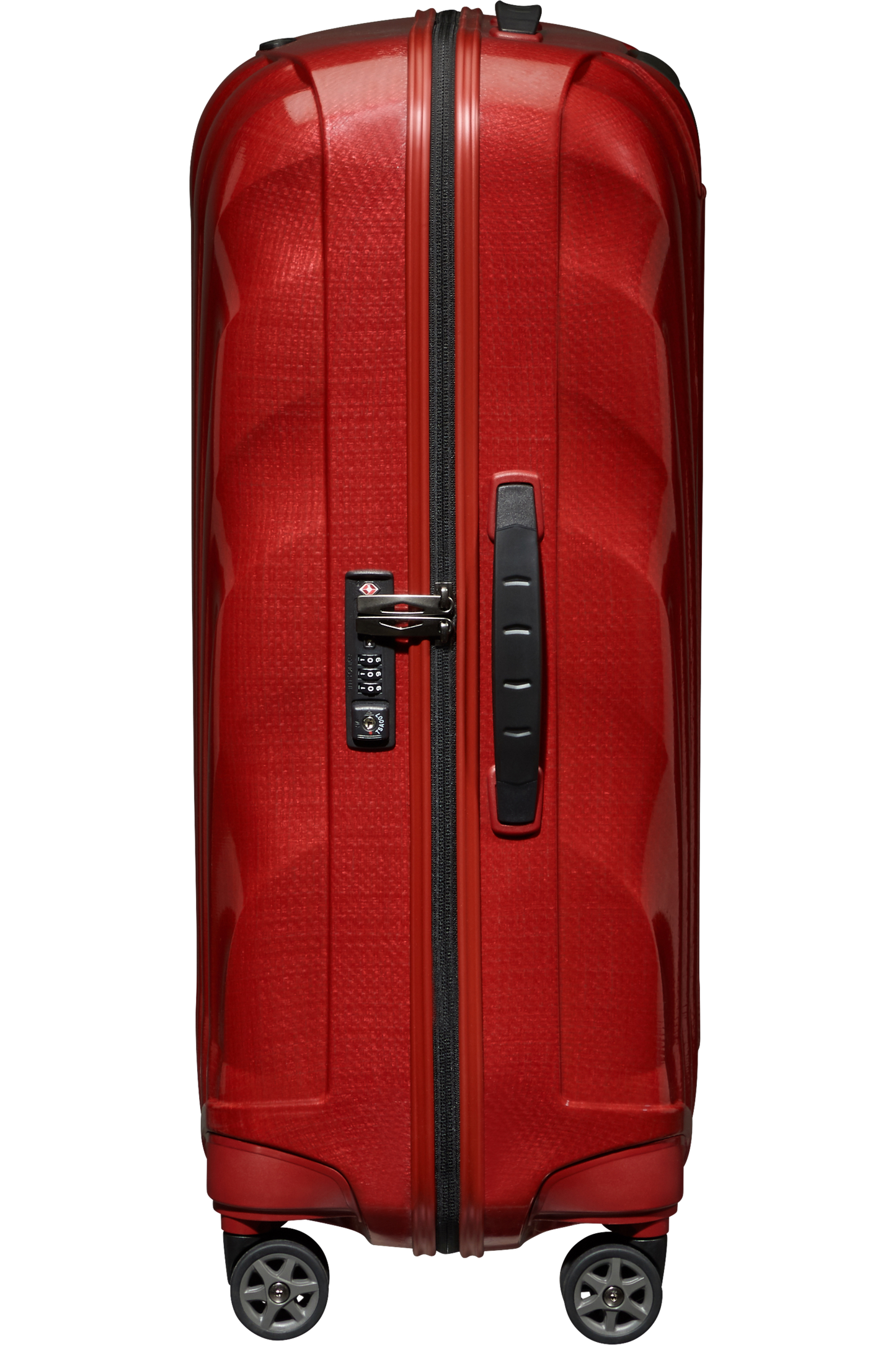 C-Lite Valise à 4 roues 69cm - Rouge piment