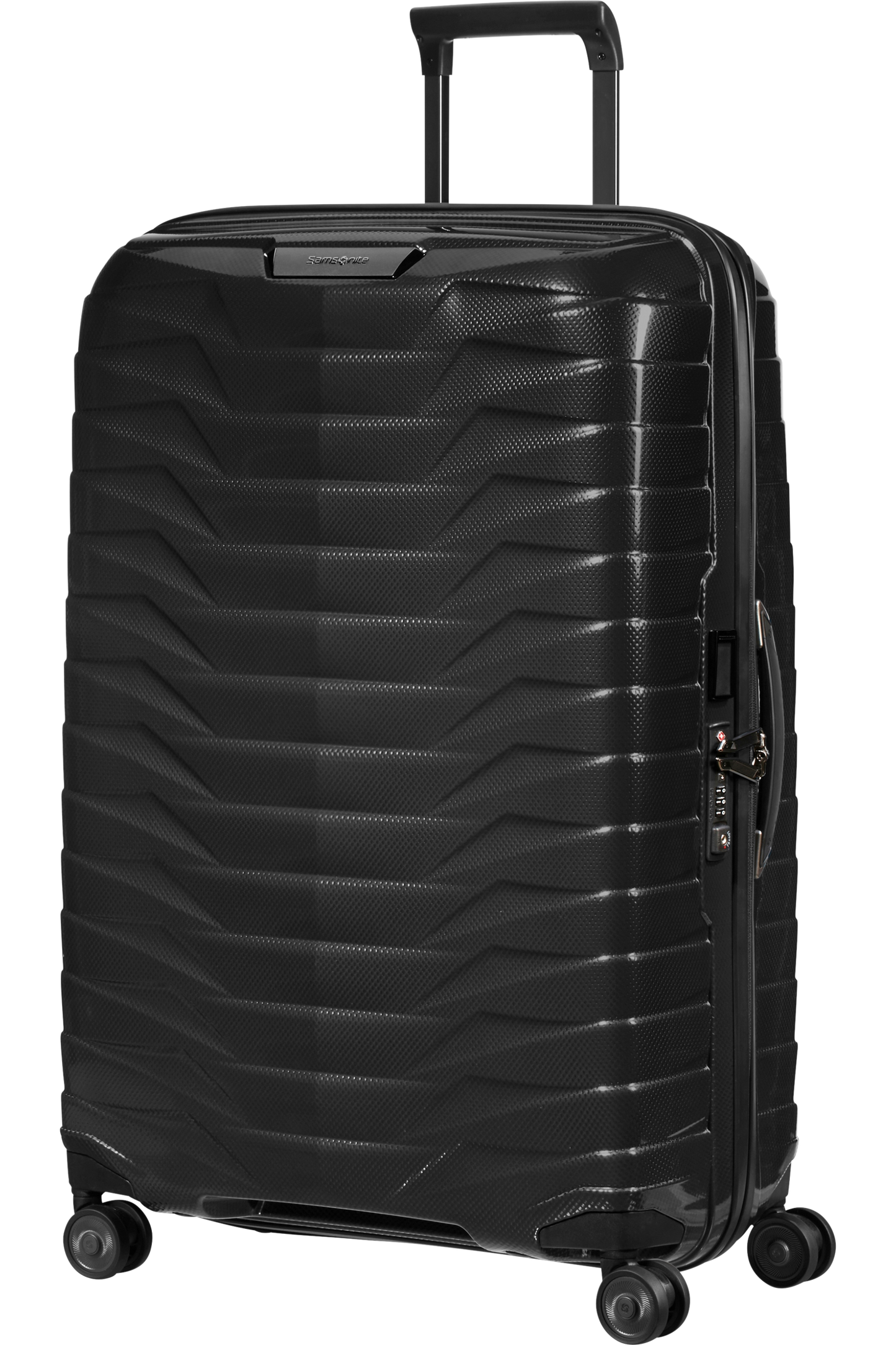 Proxis Valise à 4 roues 69cm - Noir