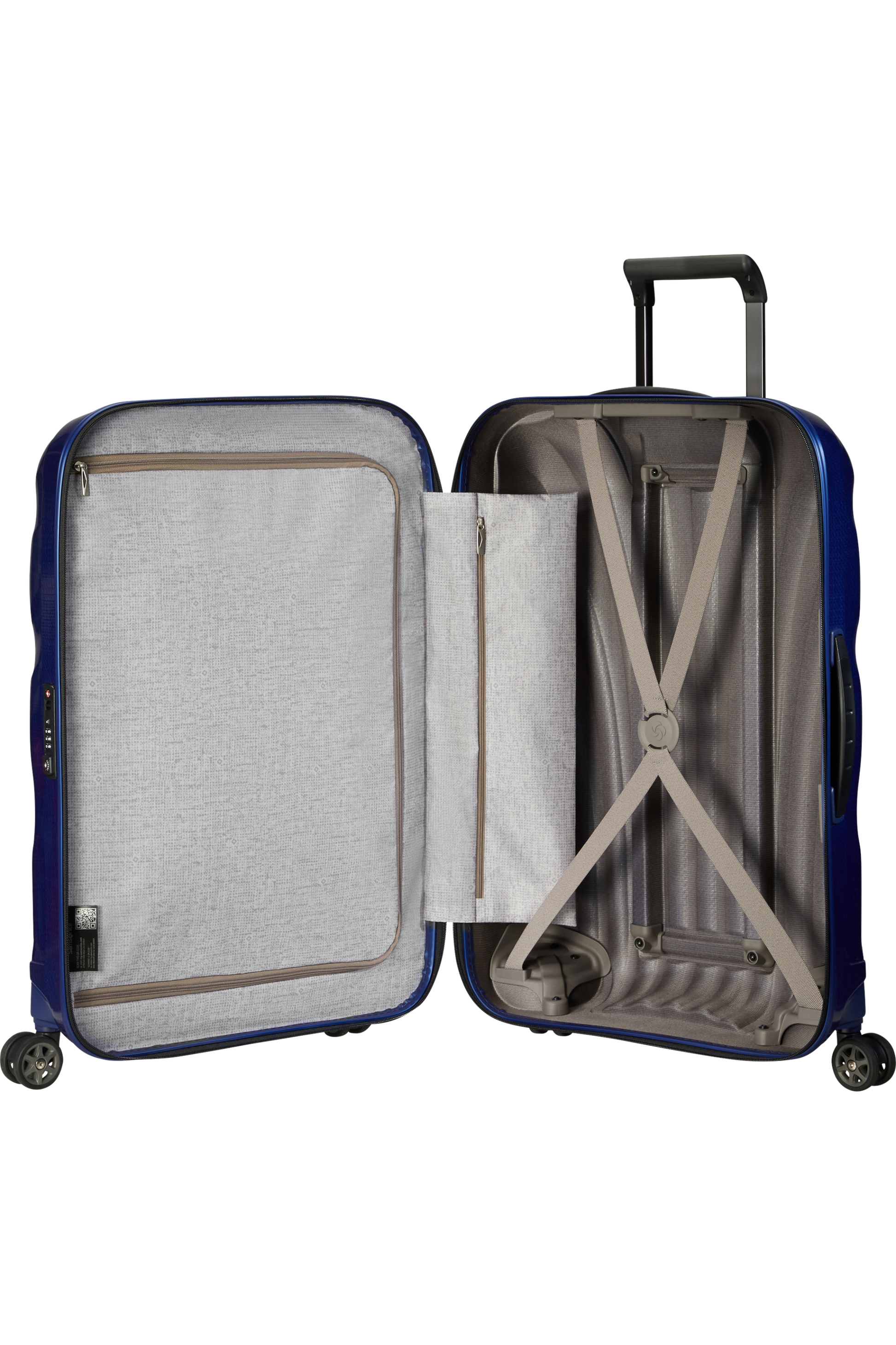 C-Lite Valise à 4 roues 81cm - Bleu profond