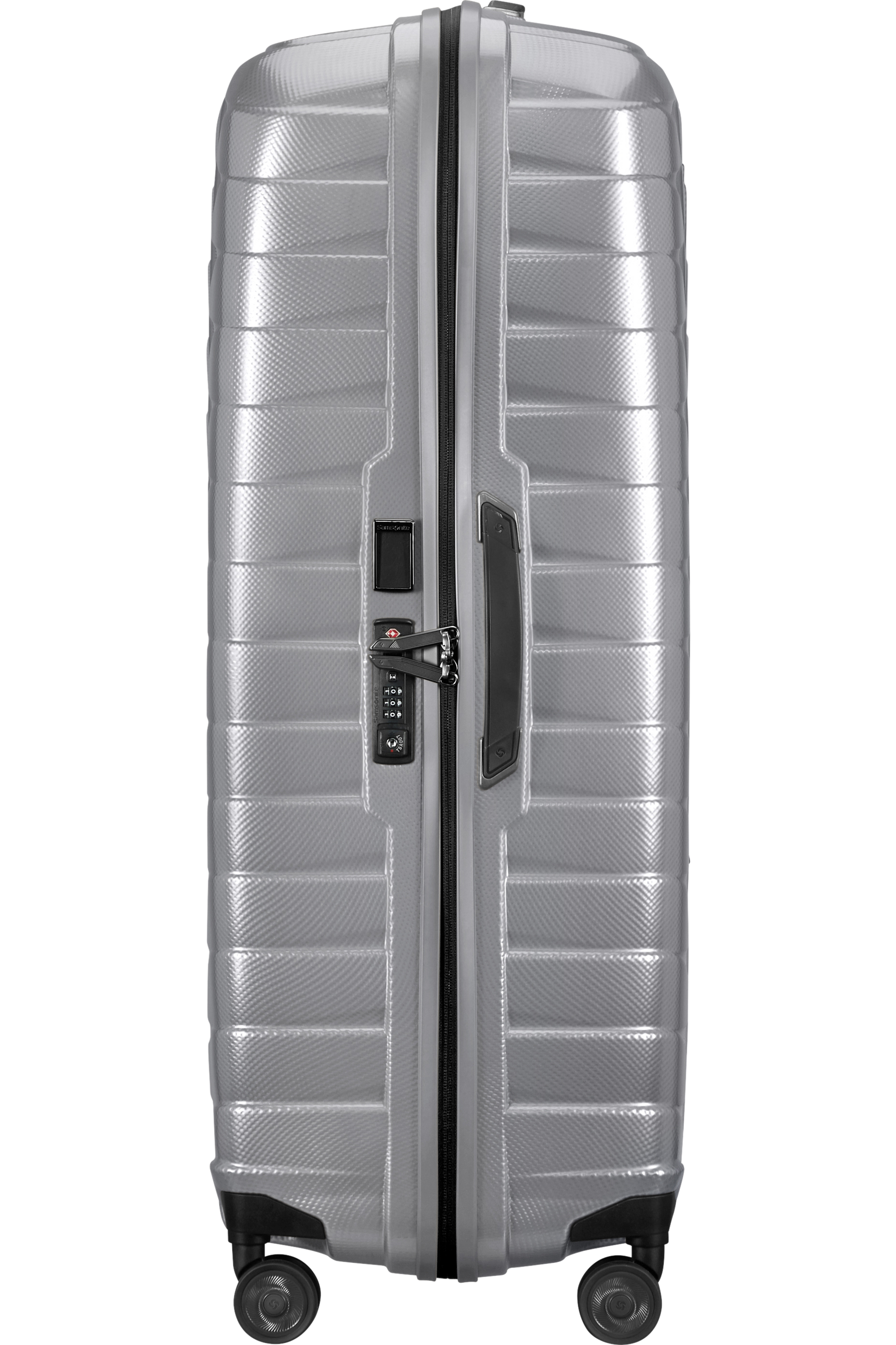 Proxis Valise à 4 roues 86cm - Argent