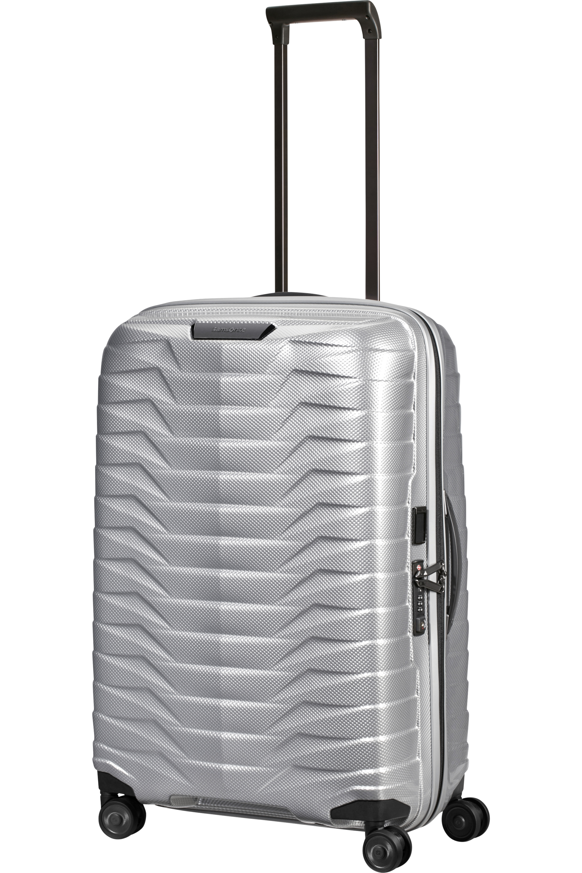 Proxis Valise à 4 roues 69cm - Argent