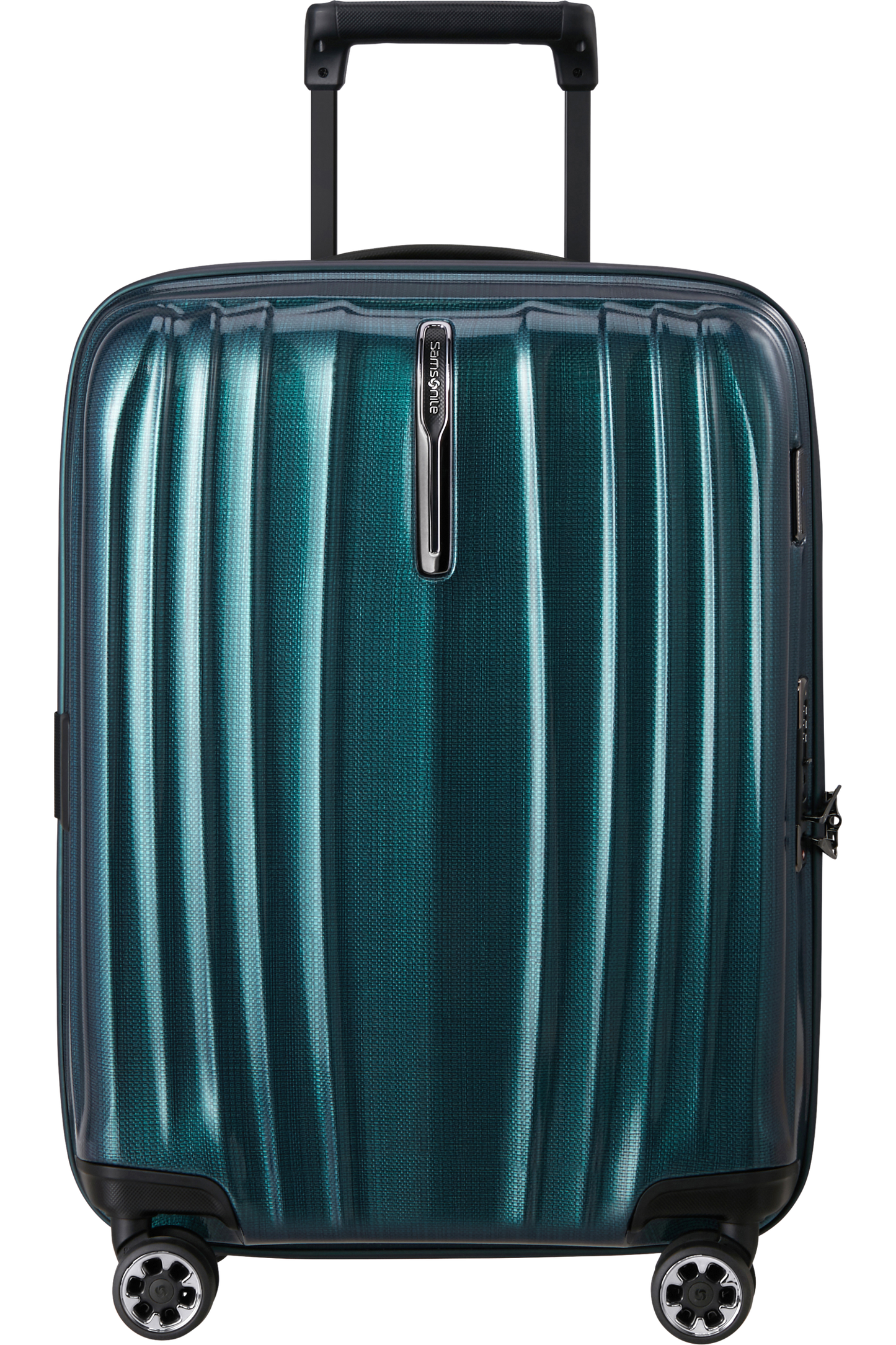 Nexis Valise à 4 roues extensible 55cm - Deep Petrol