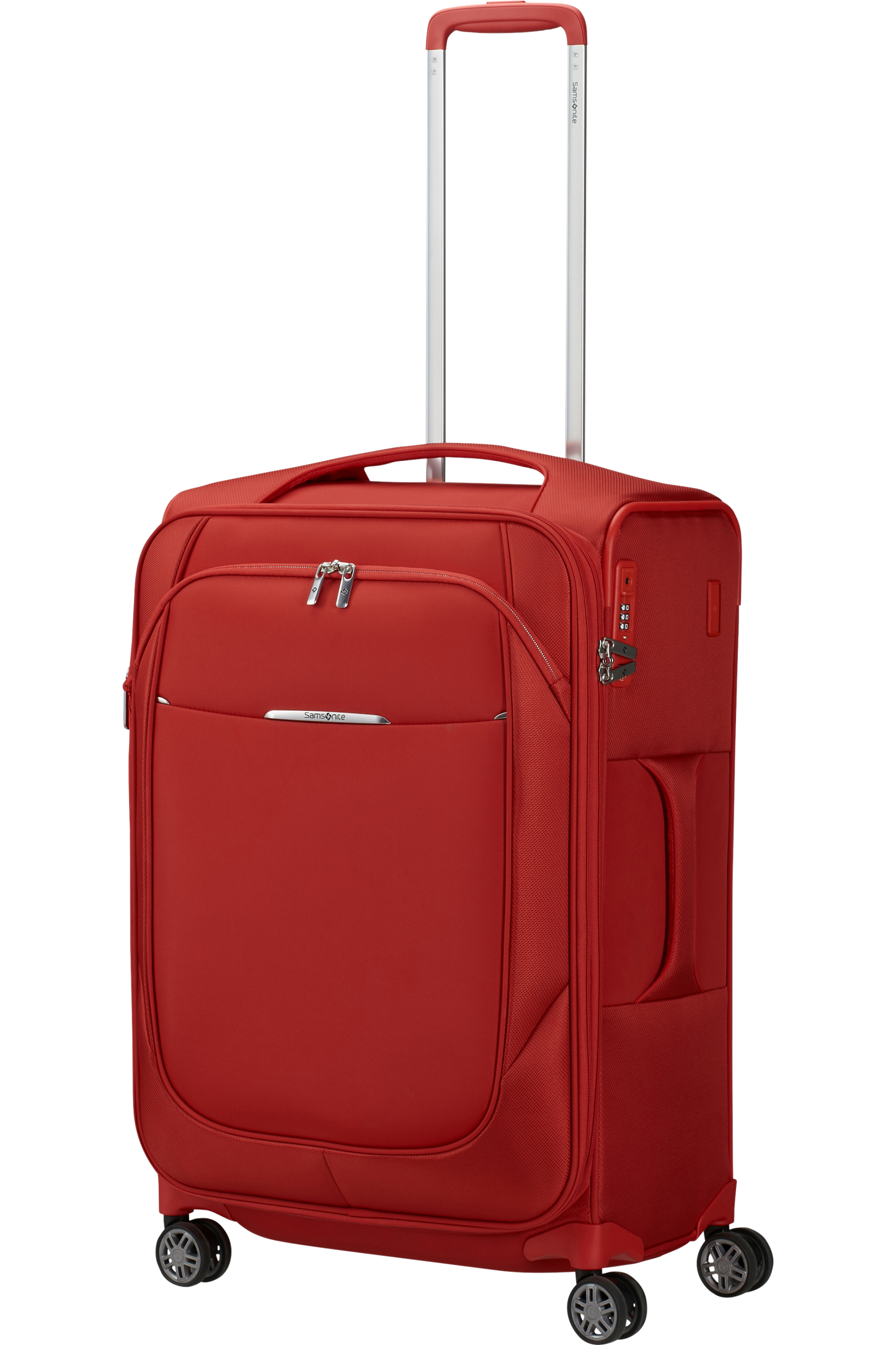 Re-Lite Valise 4 roues extensible 67cm - Rouge Pavot