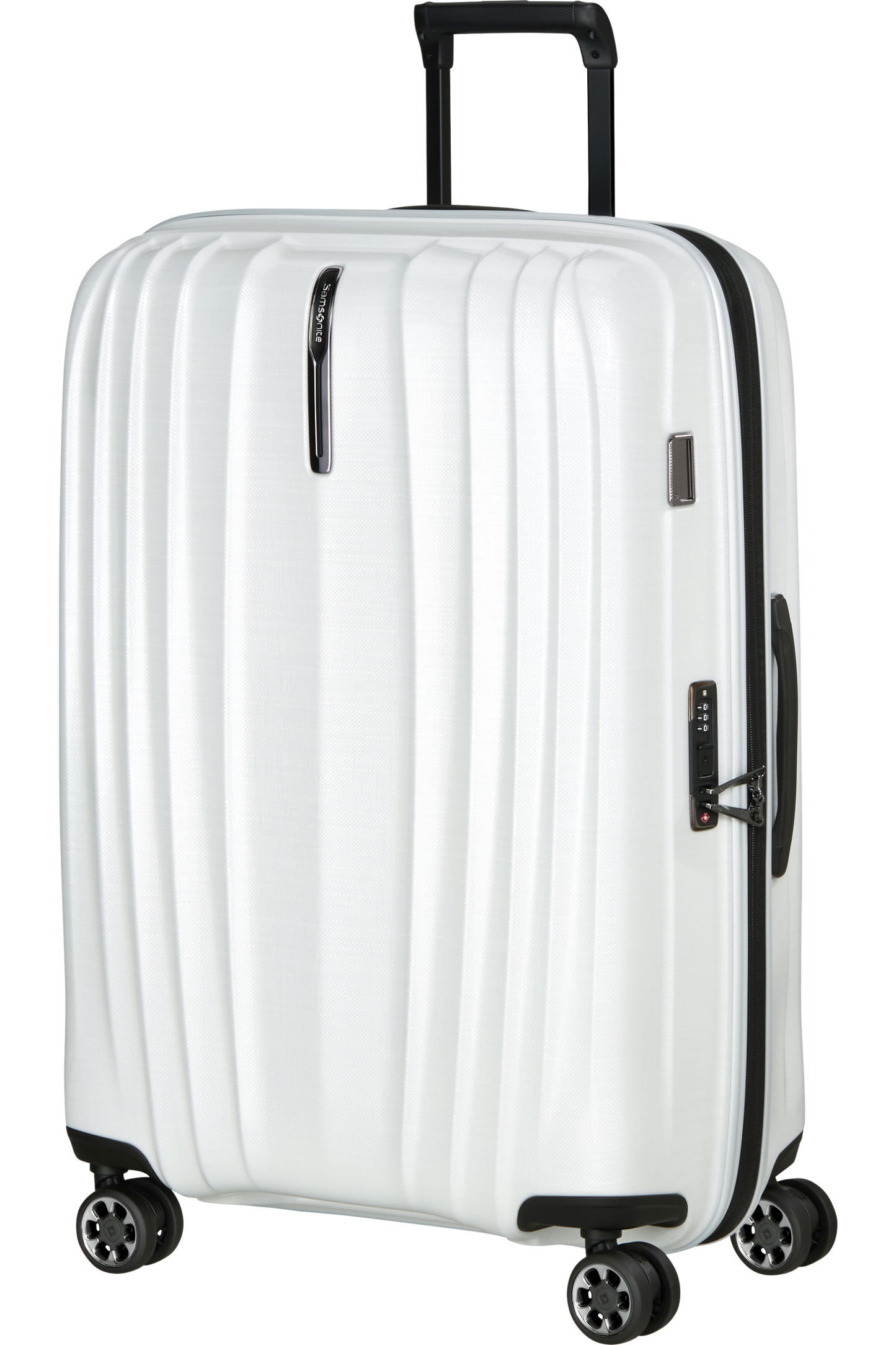 Nexis Valise à 4 roues extensible 76cm - Cotton White