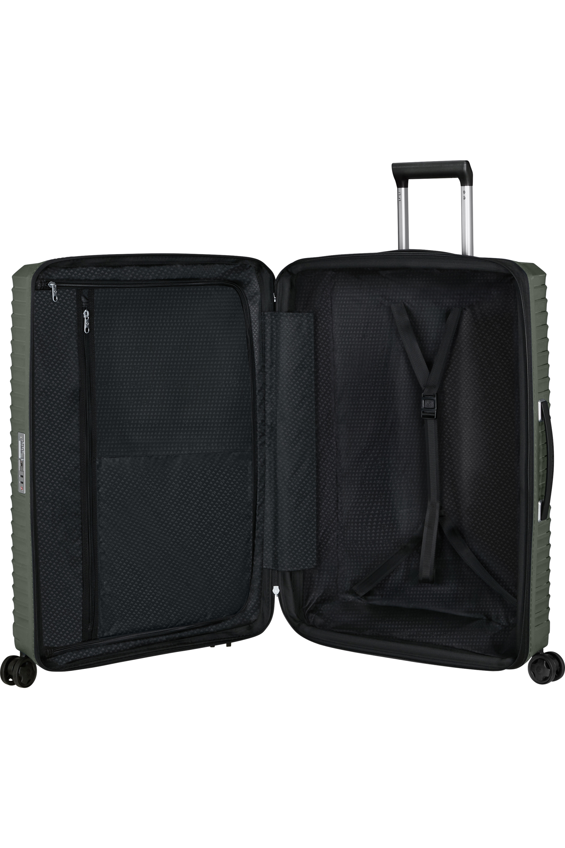 Upscape Valise à 4 roues extensible 81cm - Climbing Ivy